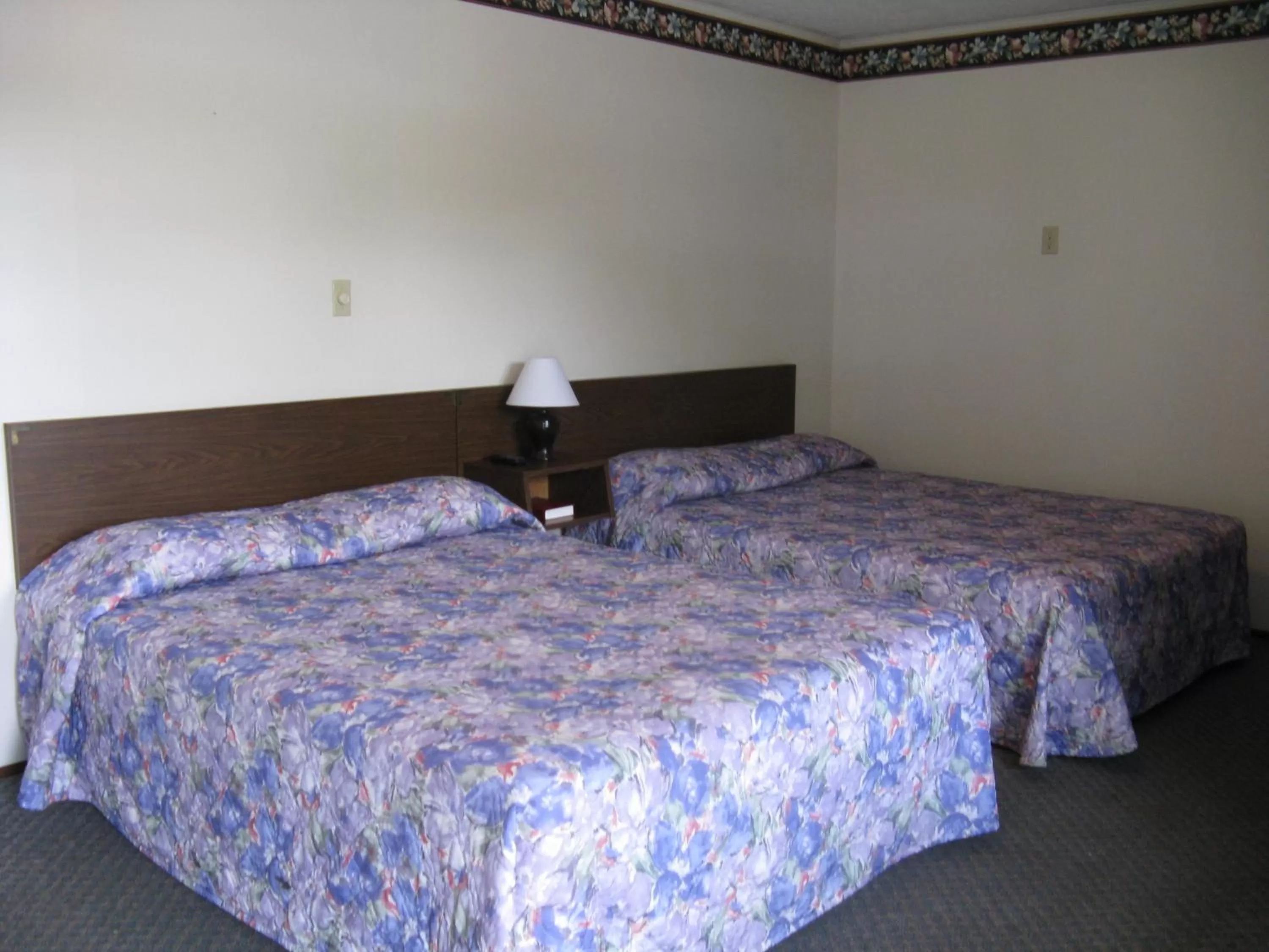 Bed in Clarketon Motel - Maggie Valley