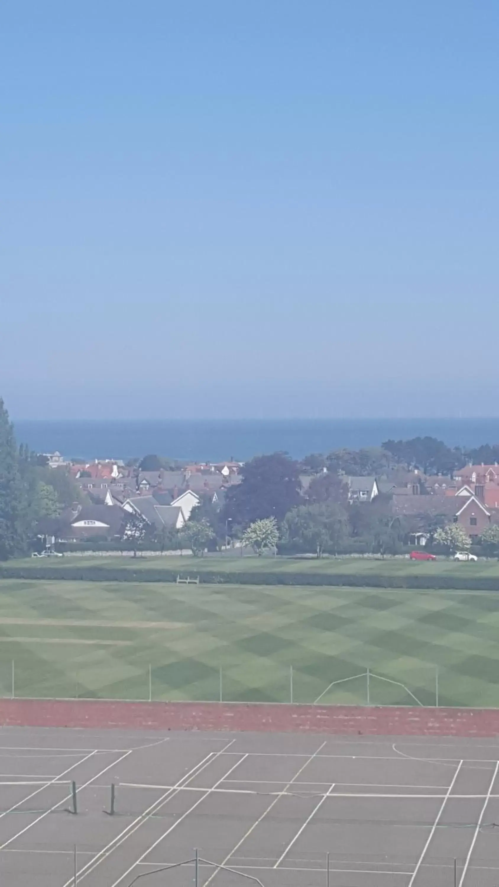 Sea view in King's Suite at The Copthorne, Colwyn Bay, LL29 7YP