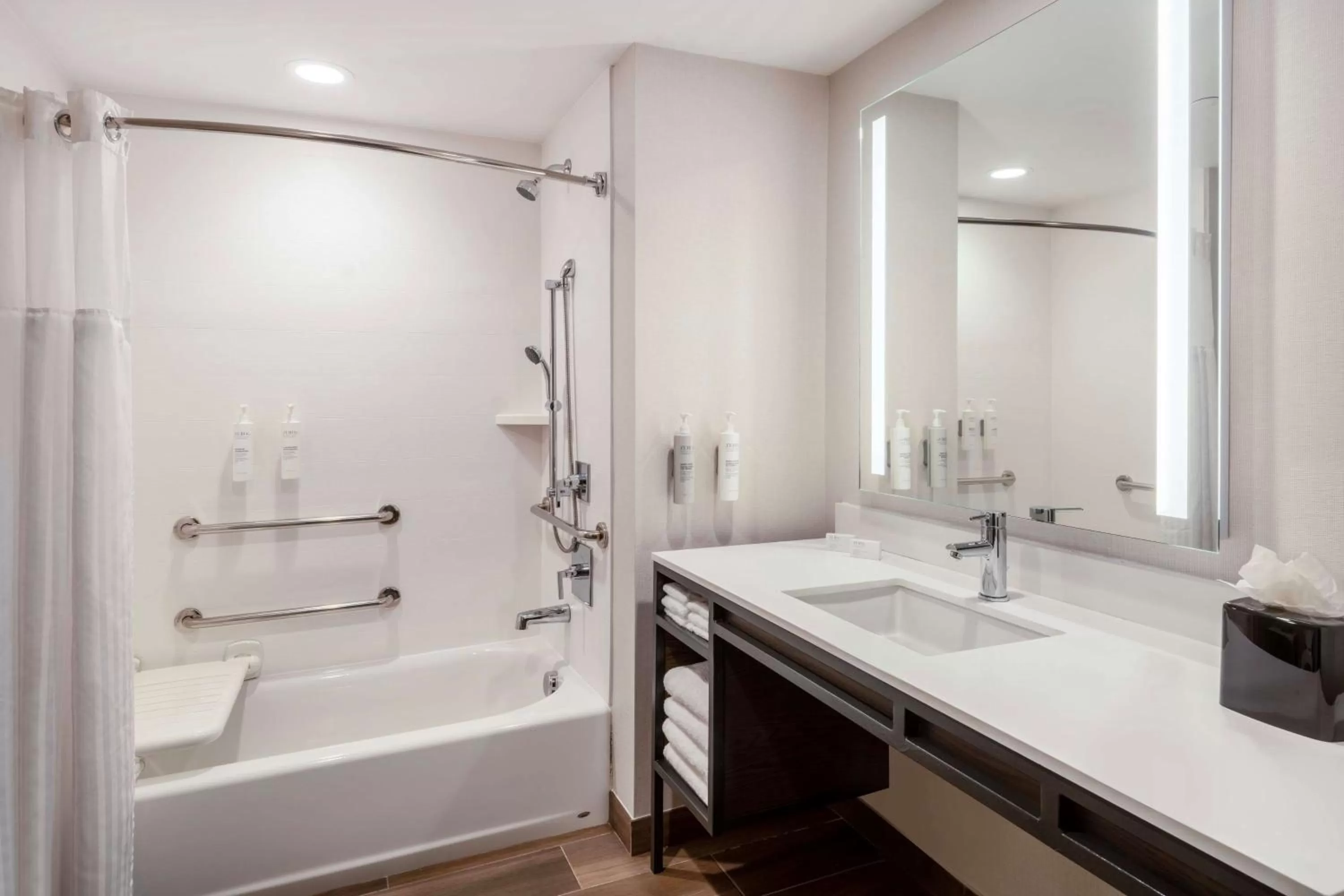 Bathroom in Hilton Garden Inn Chino Hills Pomona CA