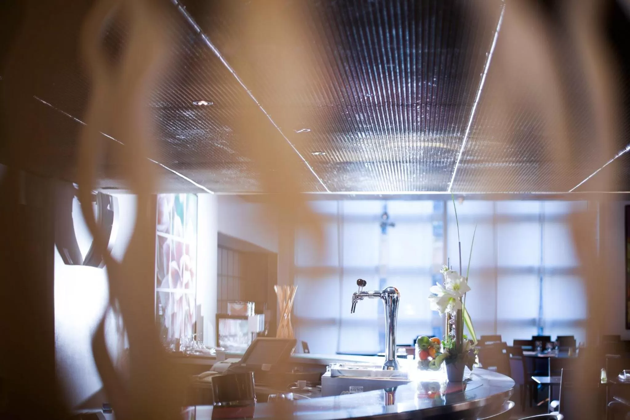 Lounge or bar in Novotel Belfort Centre Atria