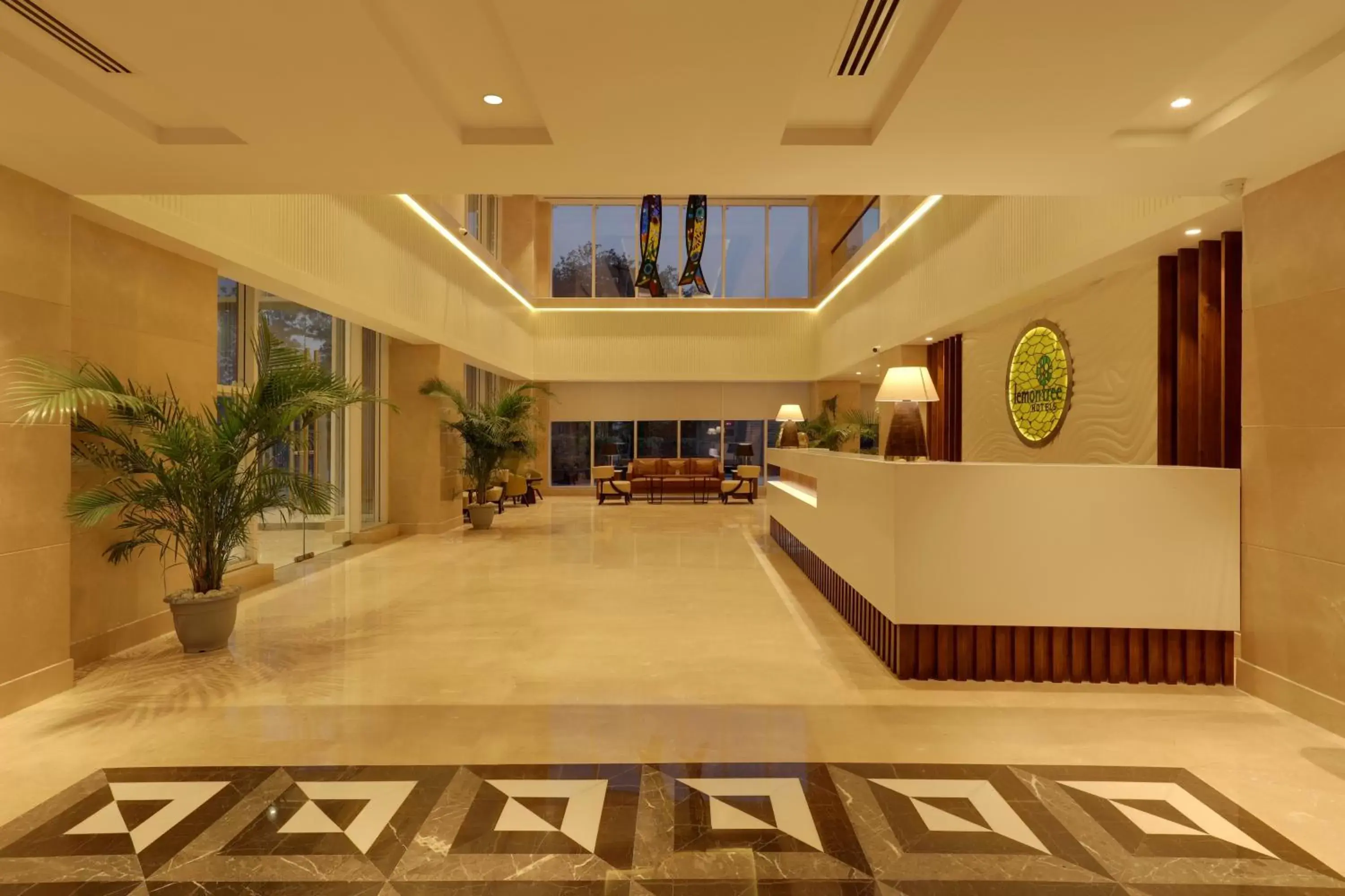 Lobby or reception, Lobby/Reception in Lemon Tree Hotel, Jhansi