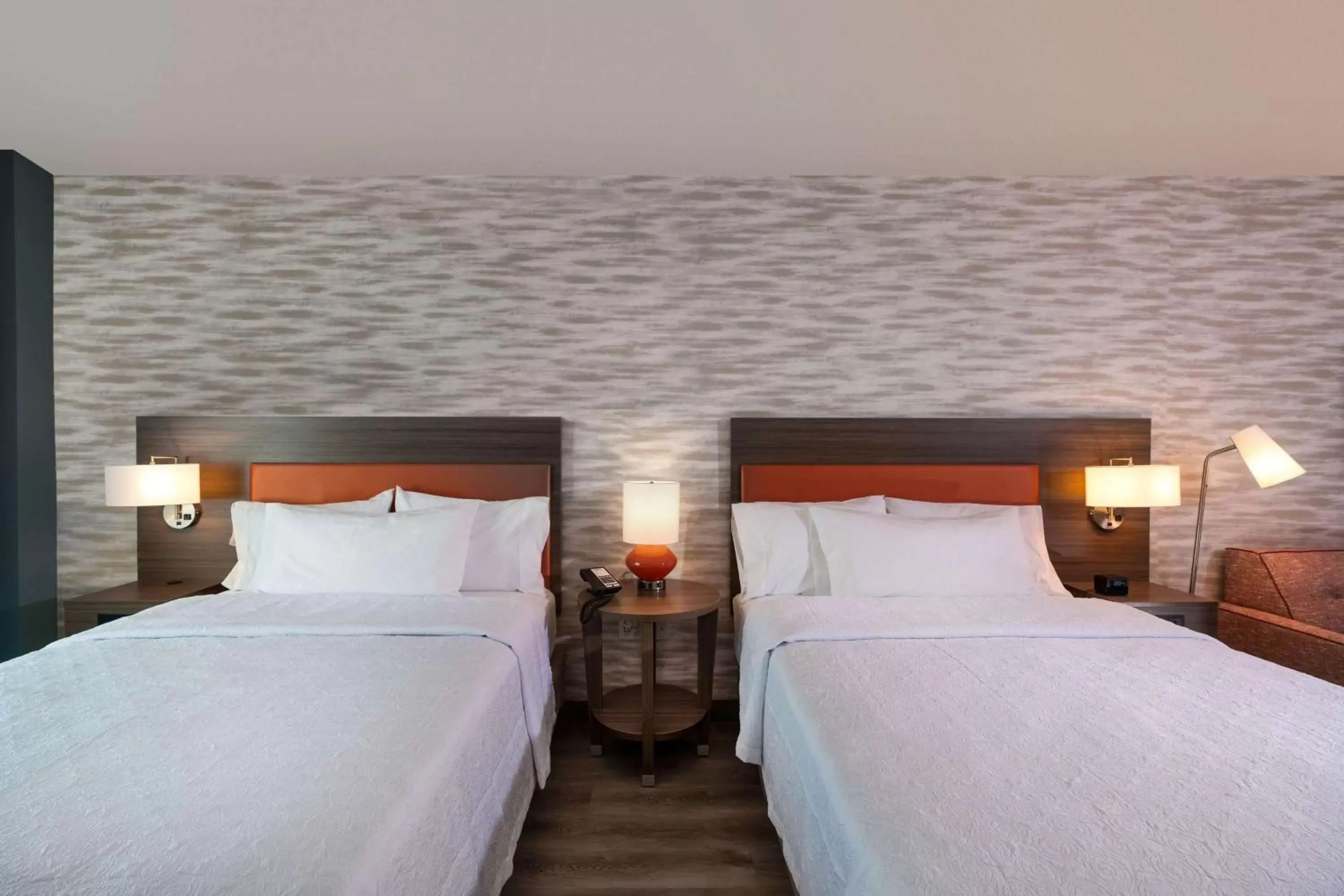 Living room, Bed in Home2 Suites By Hilton Riverside March Air Force Base, Ca Living room, Bed in Home2 Suites By Hilton Riverside March Air Force Base, Ca