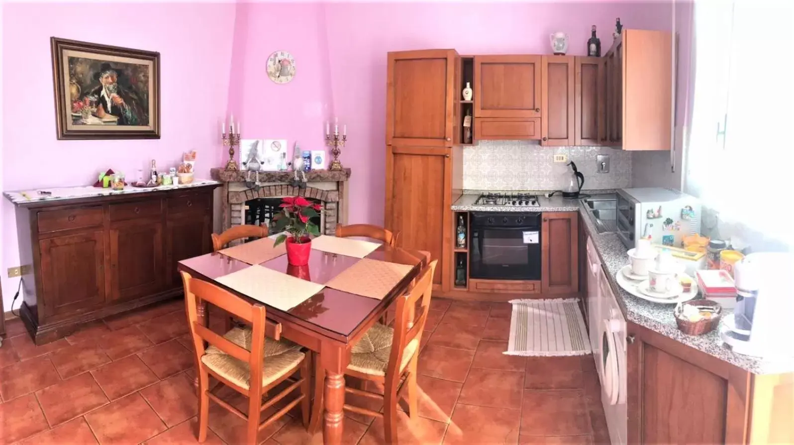 Kitchen/Kitchenette in La Lanterna di Lida e Beppe