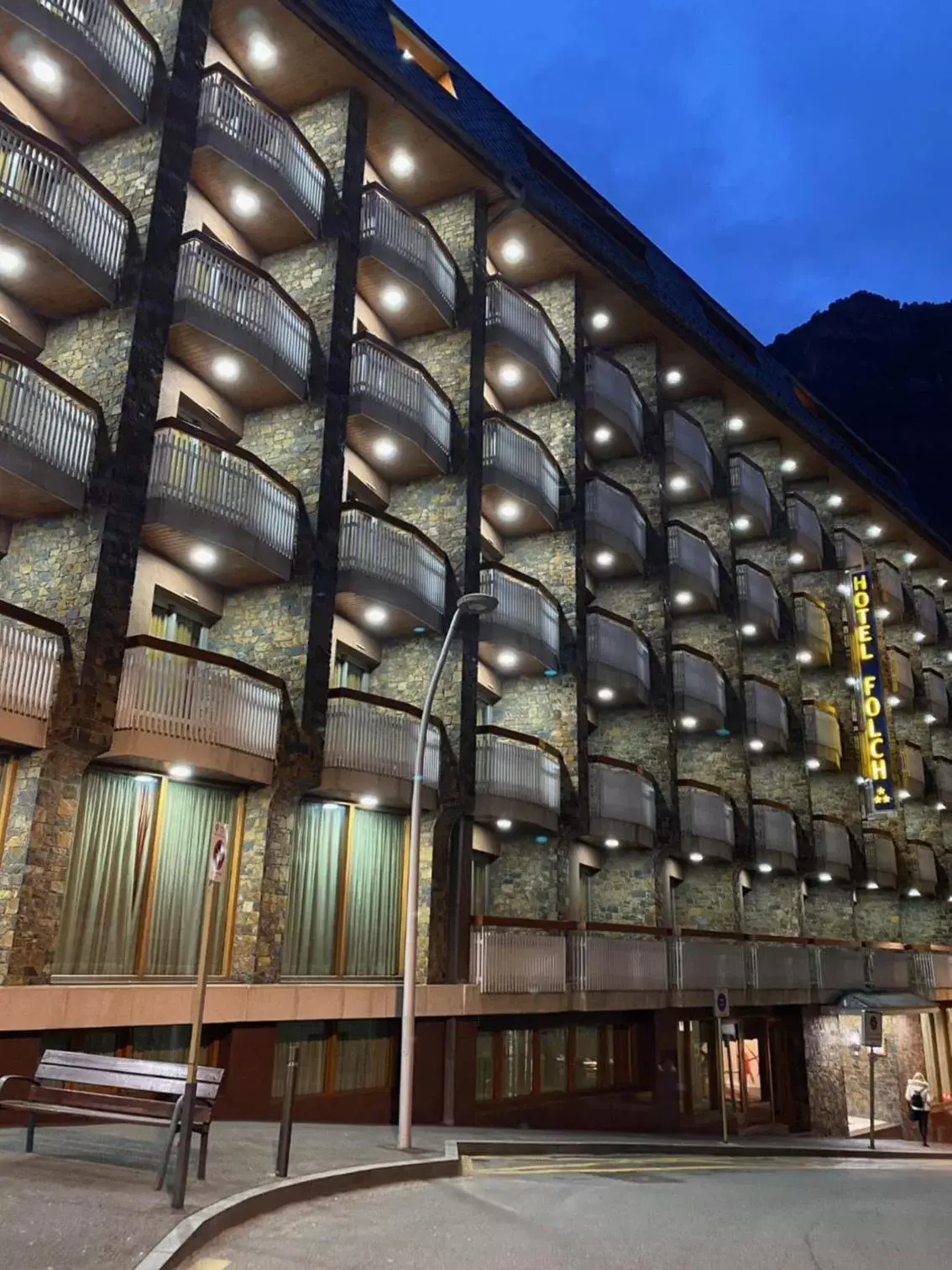 Property building in Hotel Folch Property building in Hotel Folch