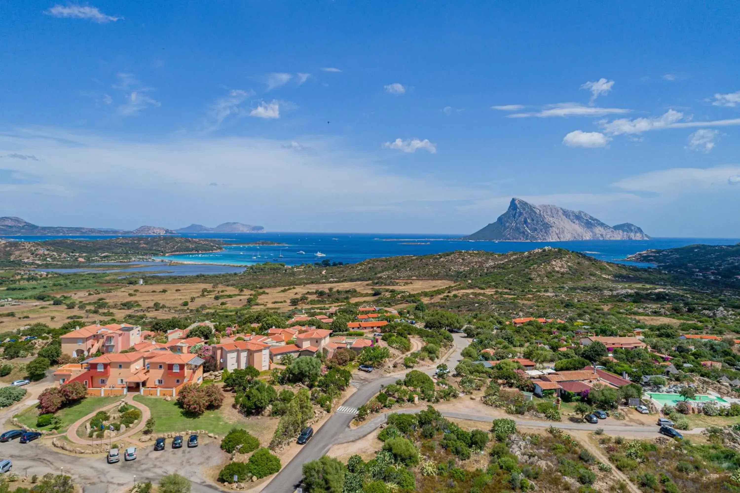 Bird's eye view, Bird's-eye View in Residence Hotel Lu Nibareddu