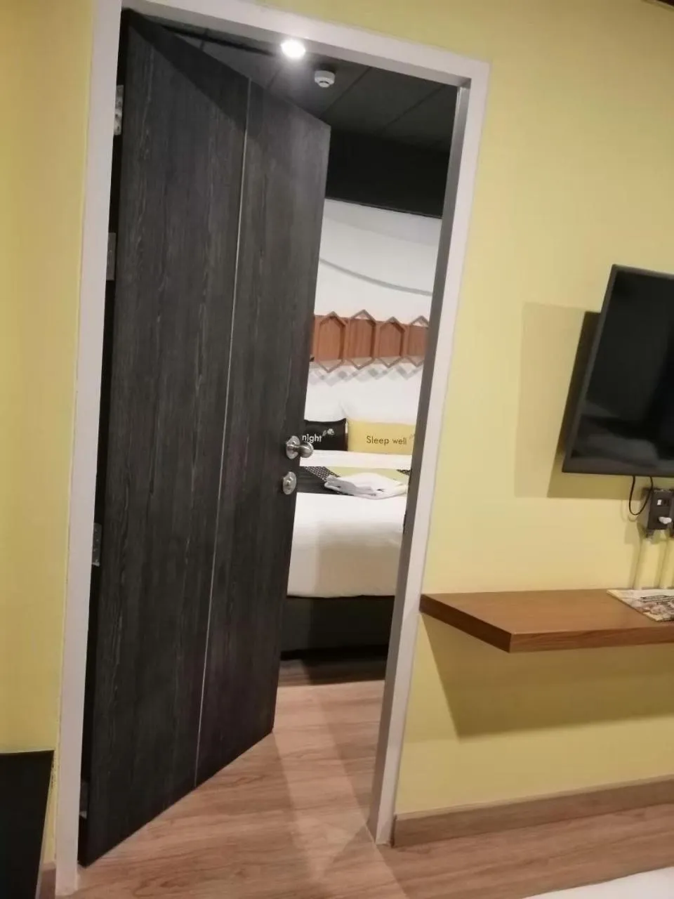 Bed in The Hive Chiang Mai Hotel