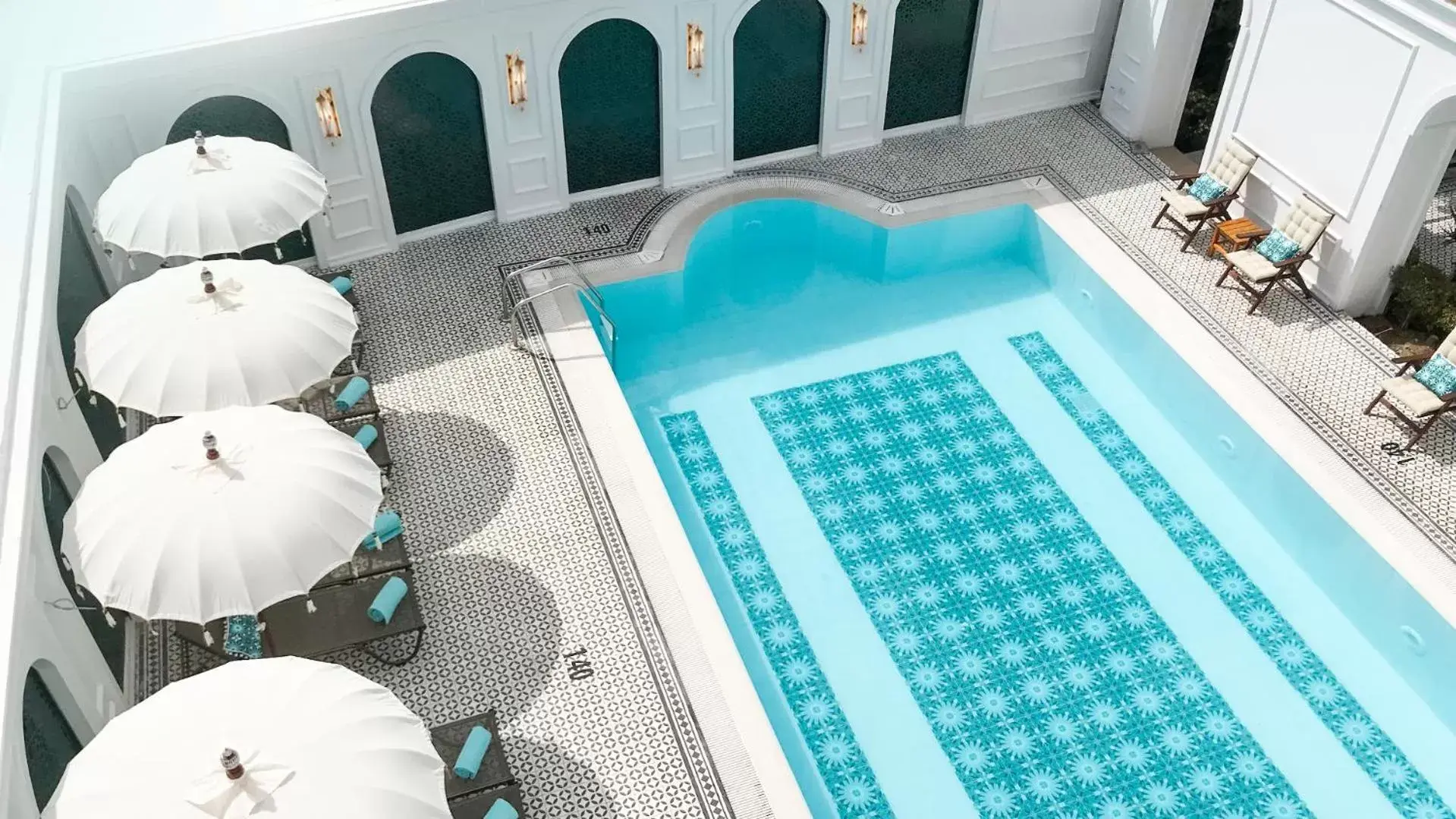 Pool View in Sura Hagia Sophia Hotel