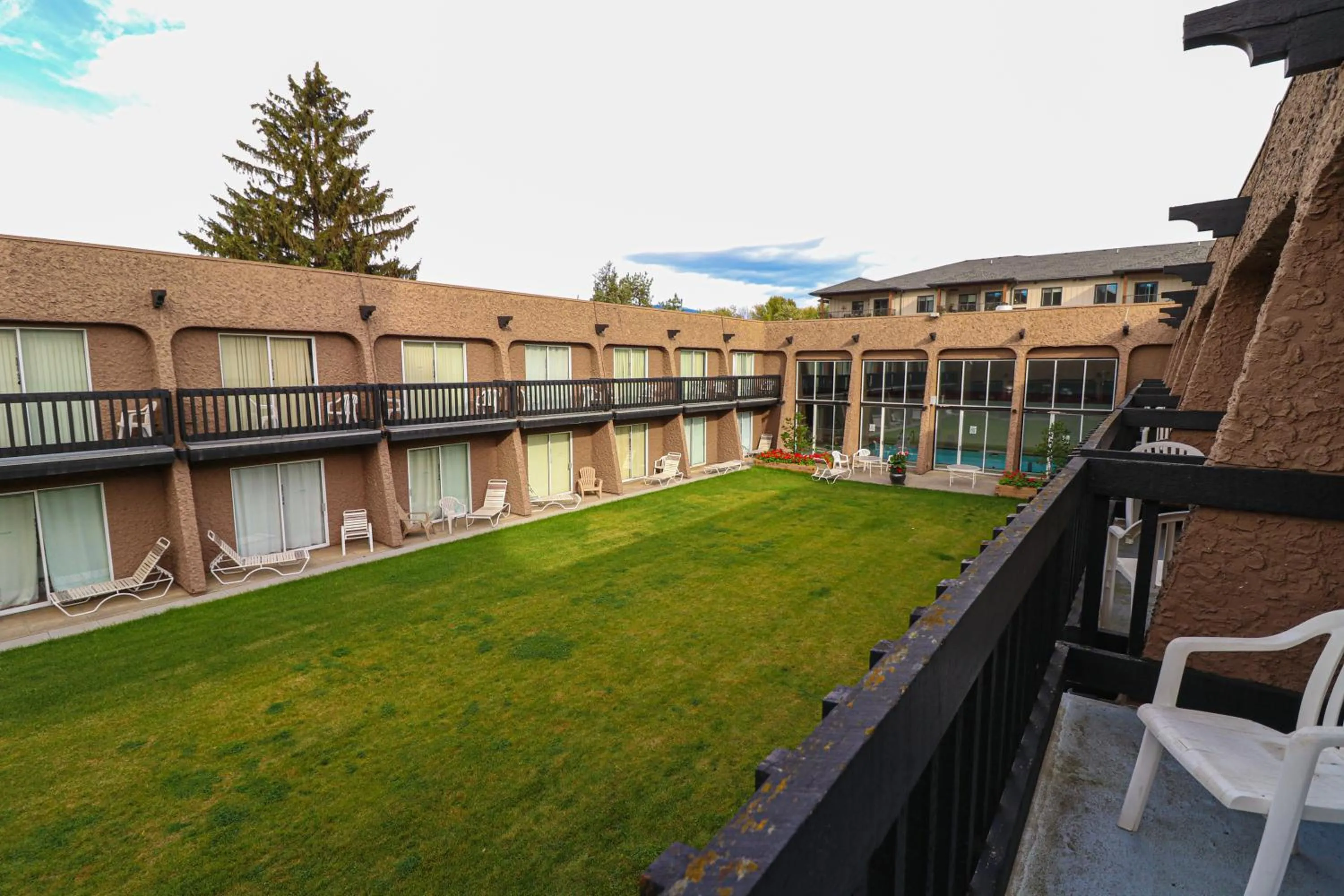 Garden view in Divya Sutra Plaza and Conference Centre, Vernon, BC