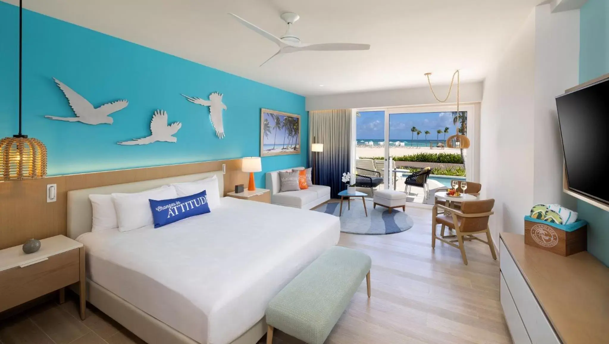 Photo of the whole room in Margaritaville Beach Resort Cap Cana Wave - An All-Inclusive Experience for All