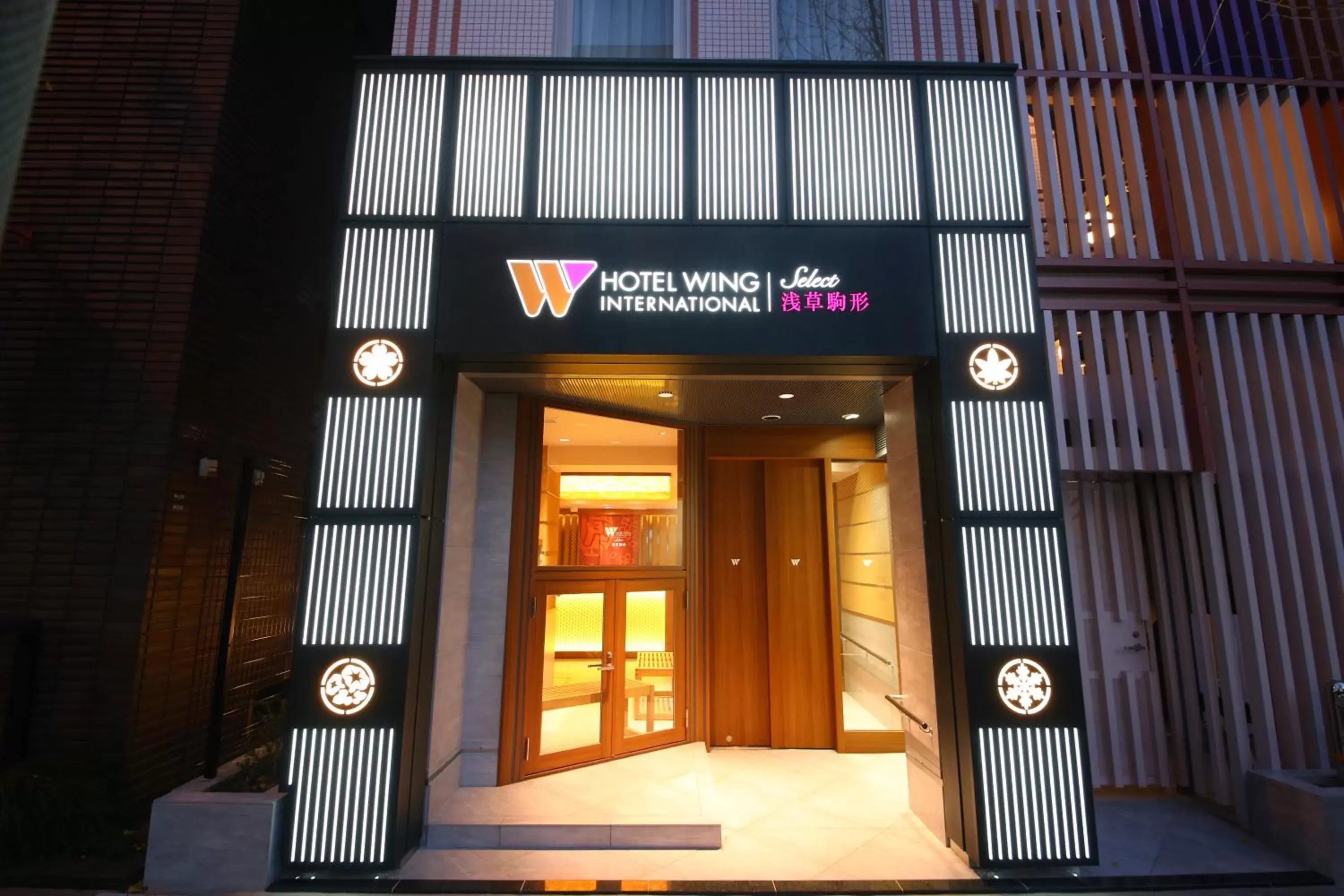 Facade/entrance in Hotel Wing International Select Asakusa Komagata