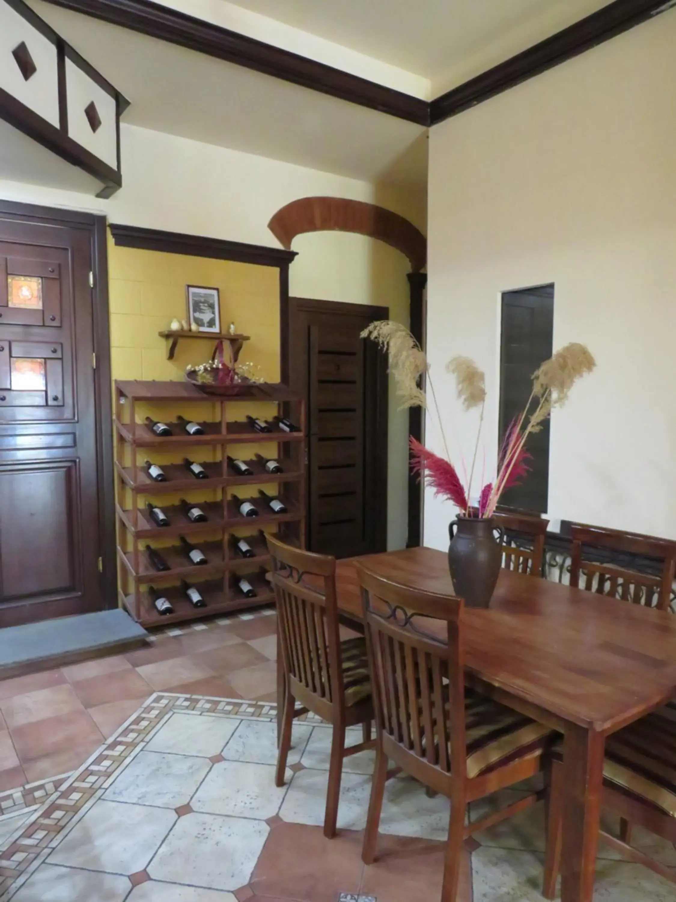 Dining area in Hosteljan