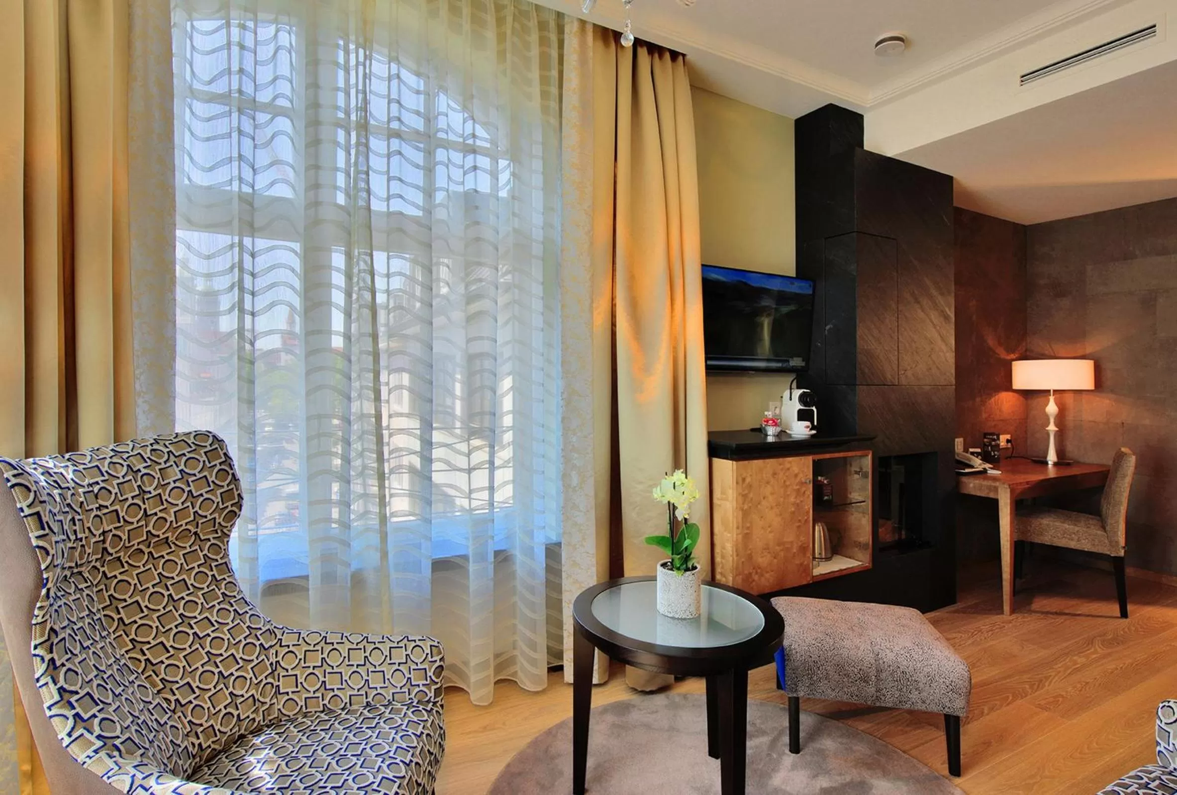 Living room in Hotel Torbräu