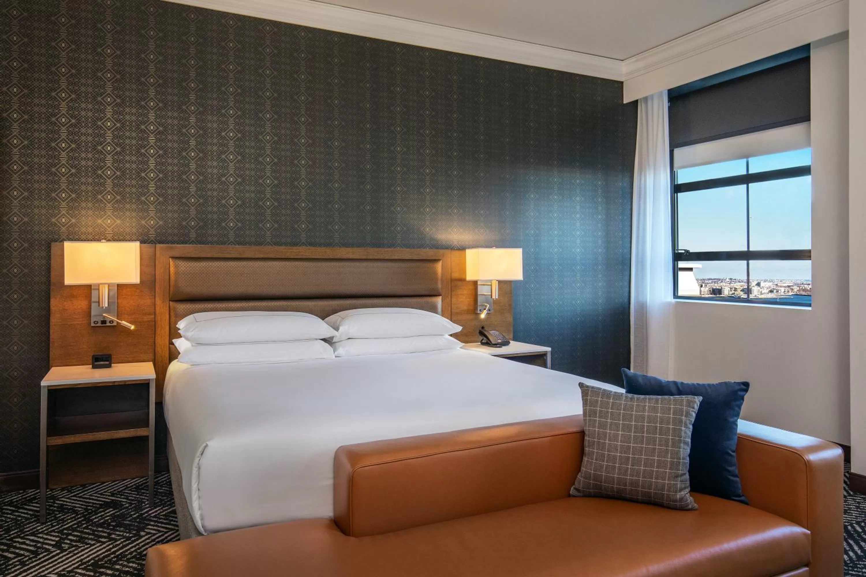 Bed in The Dagny Boston