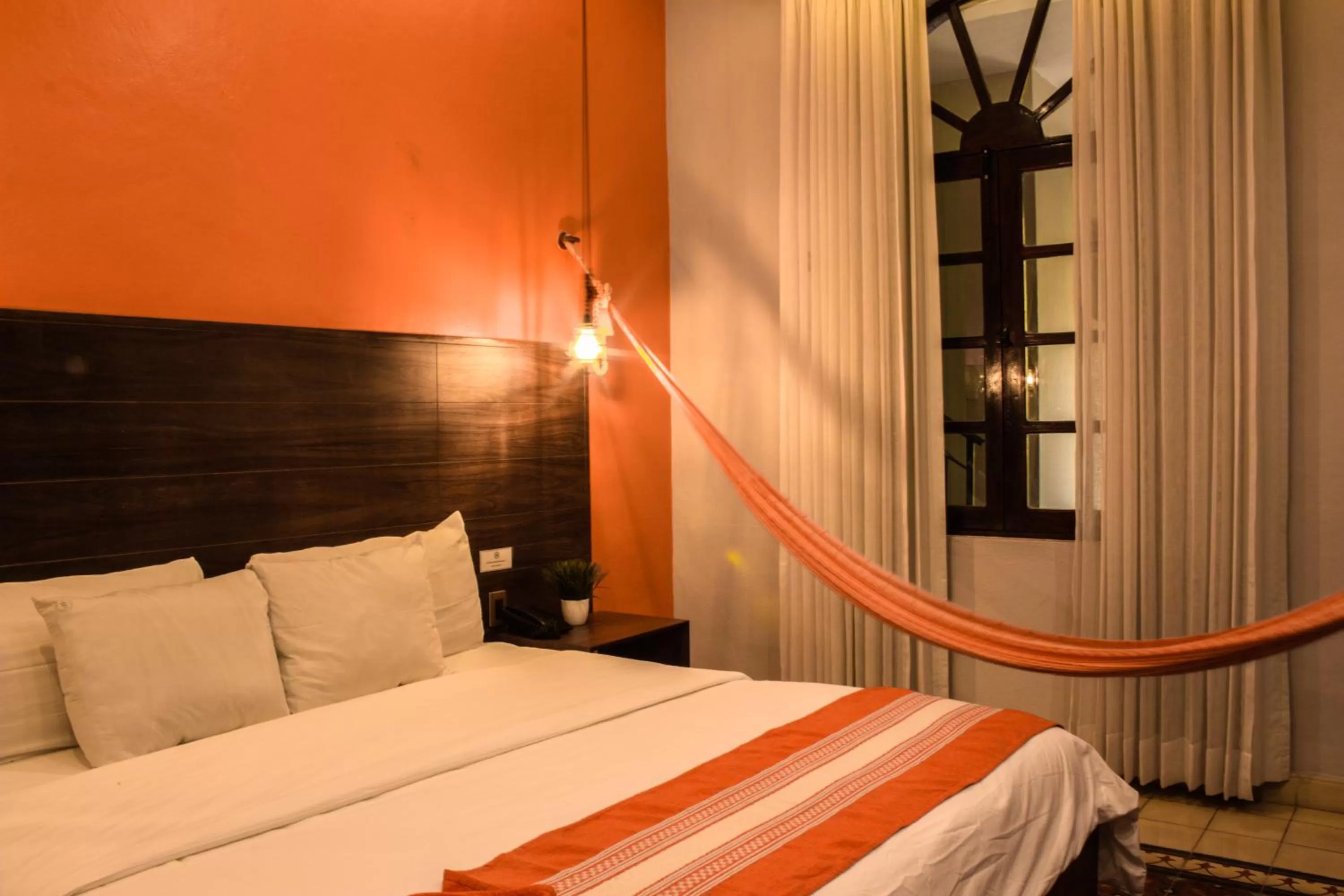 Bed in Hotel Marionetas