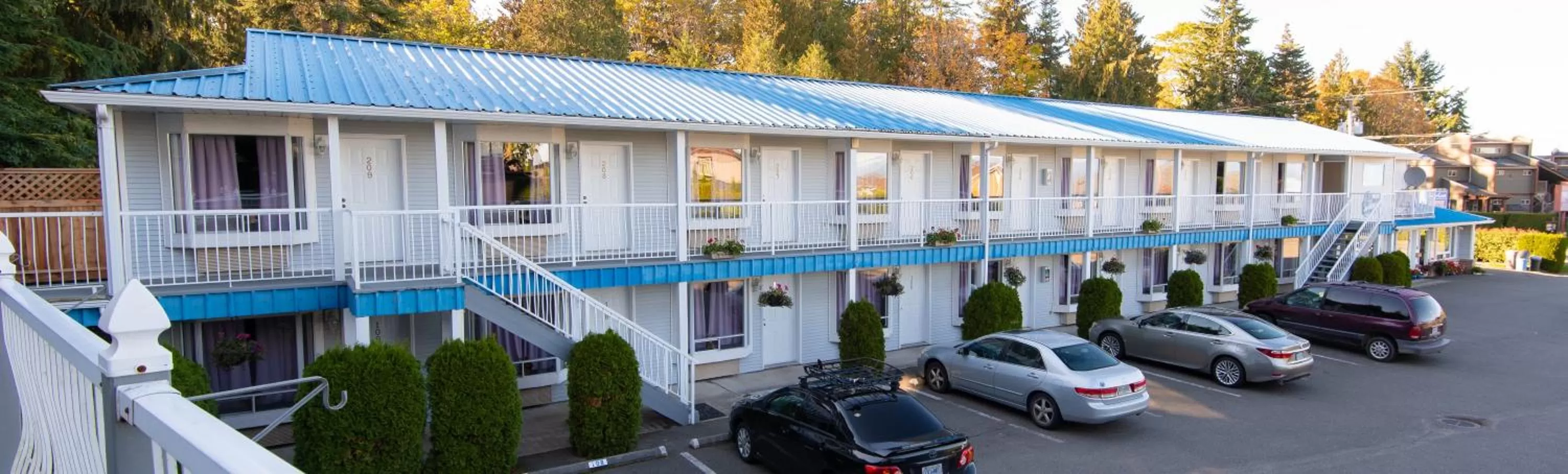 Property building in Ocean Crest Motel