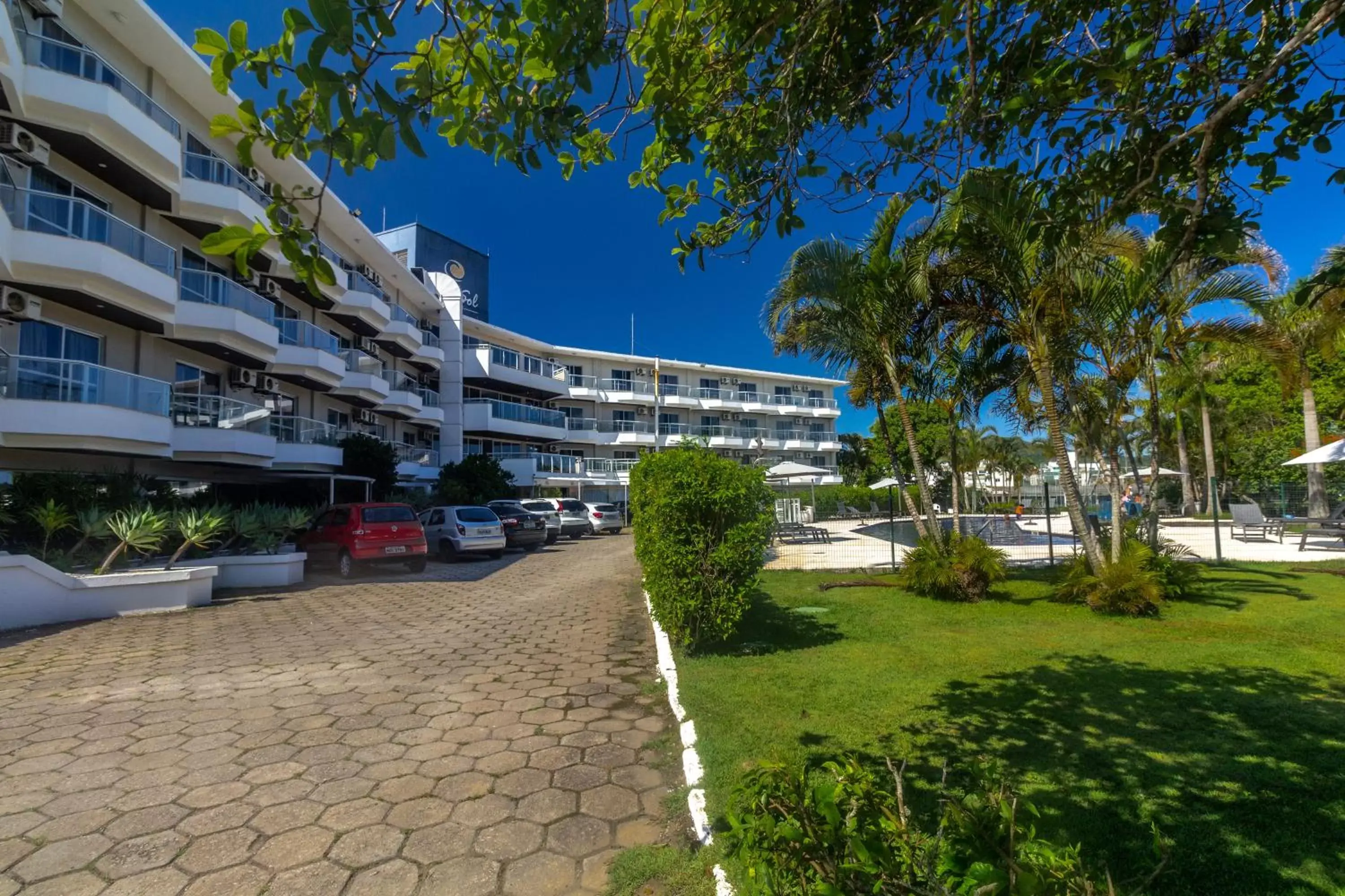 Property building in Hotel Porto Sol Beach