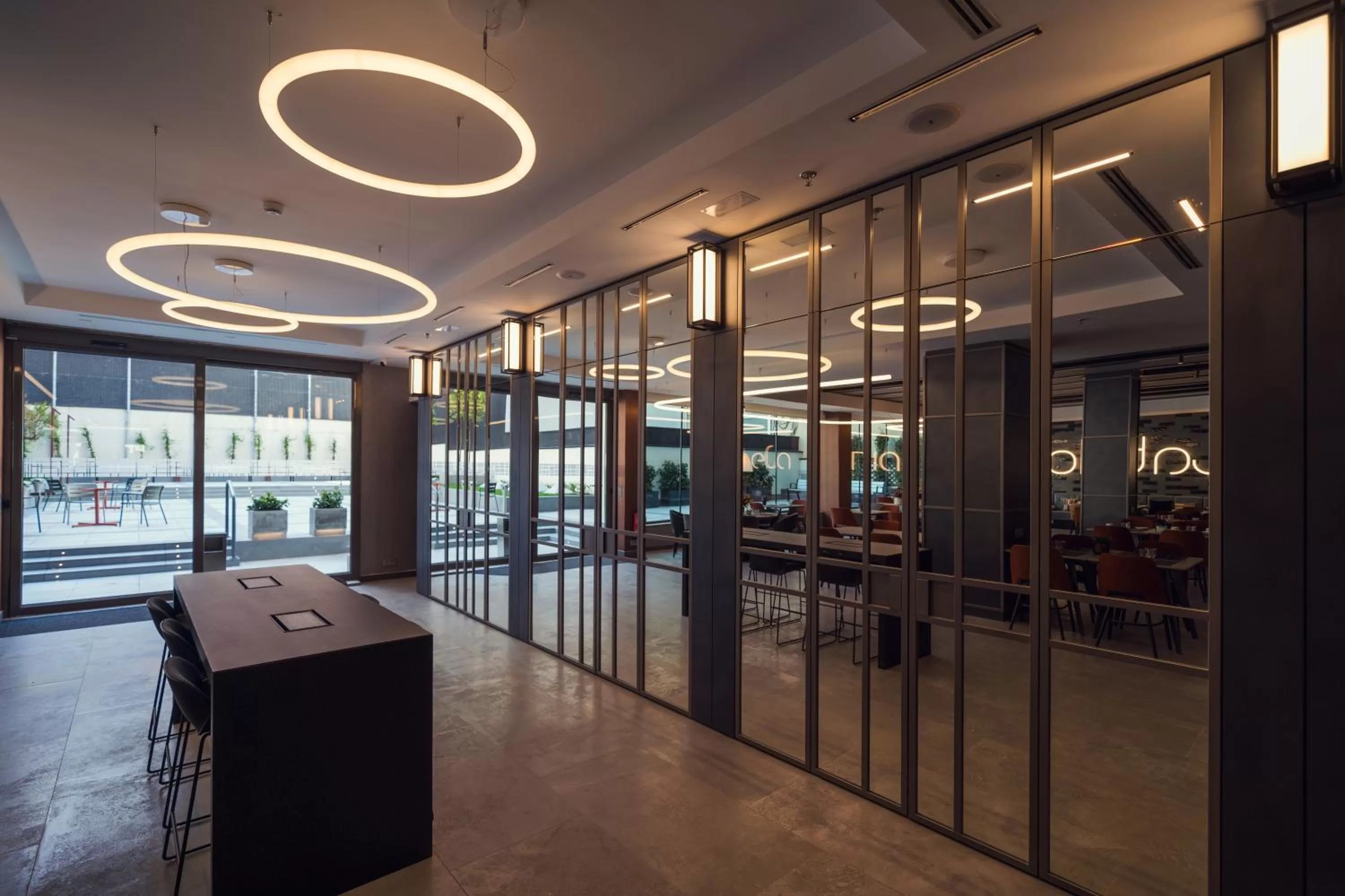 Lobby or reception in Catalonia Gran Vía Bilbao