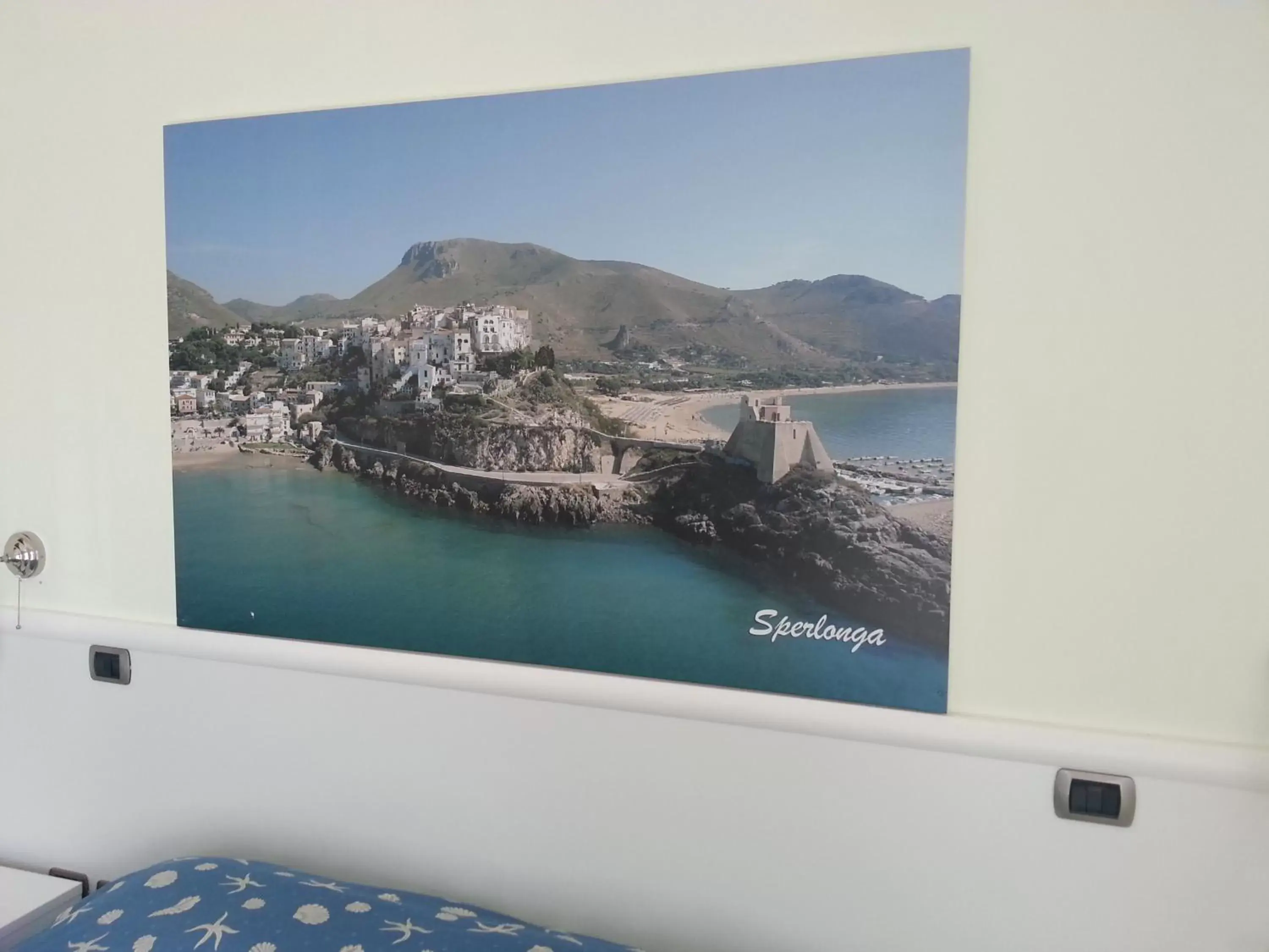 Decorative detail, Mountain View in Hotel Tirreno Formia