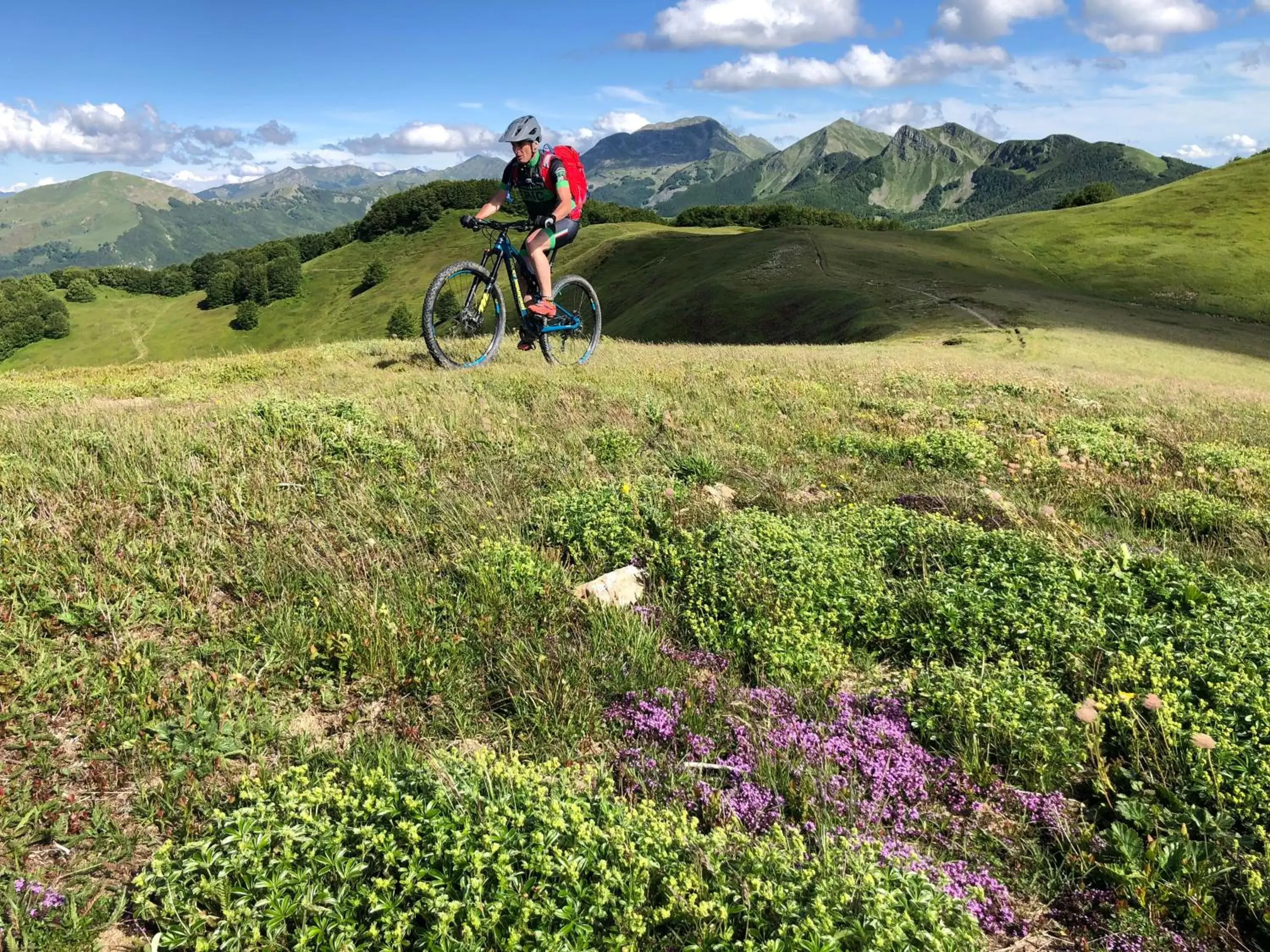 Biking in Villa Belvedere