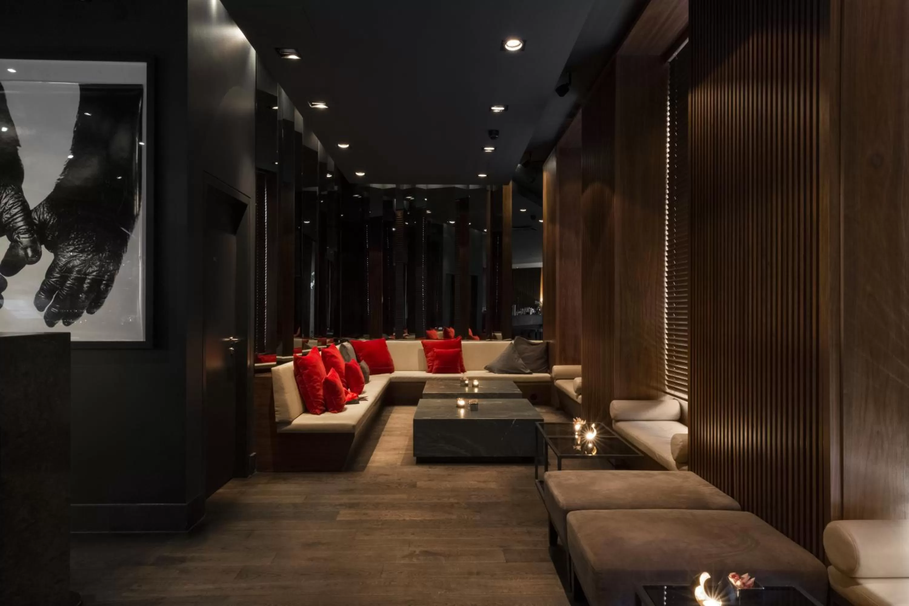 Communal lounge/ TV room in Hotel AMANO Rooms & Apartments