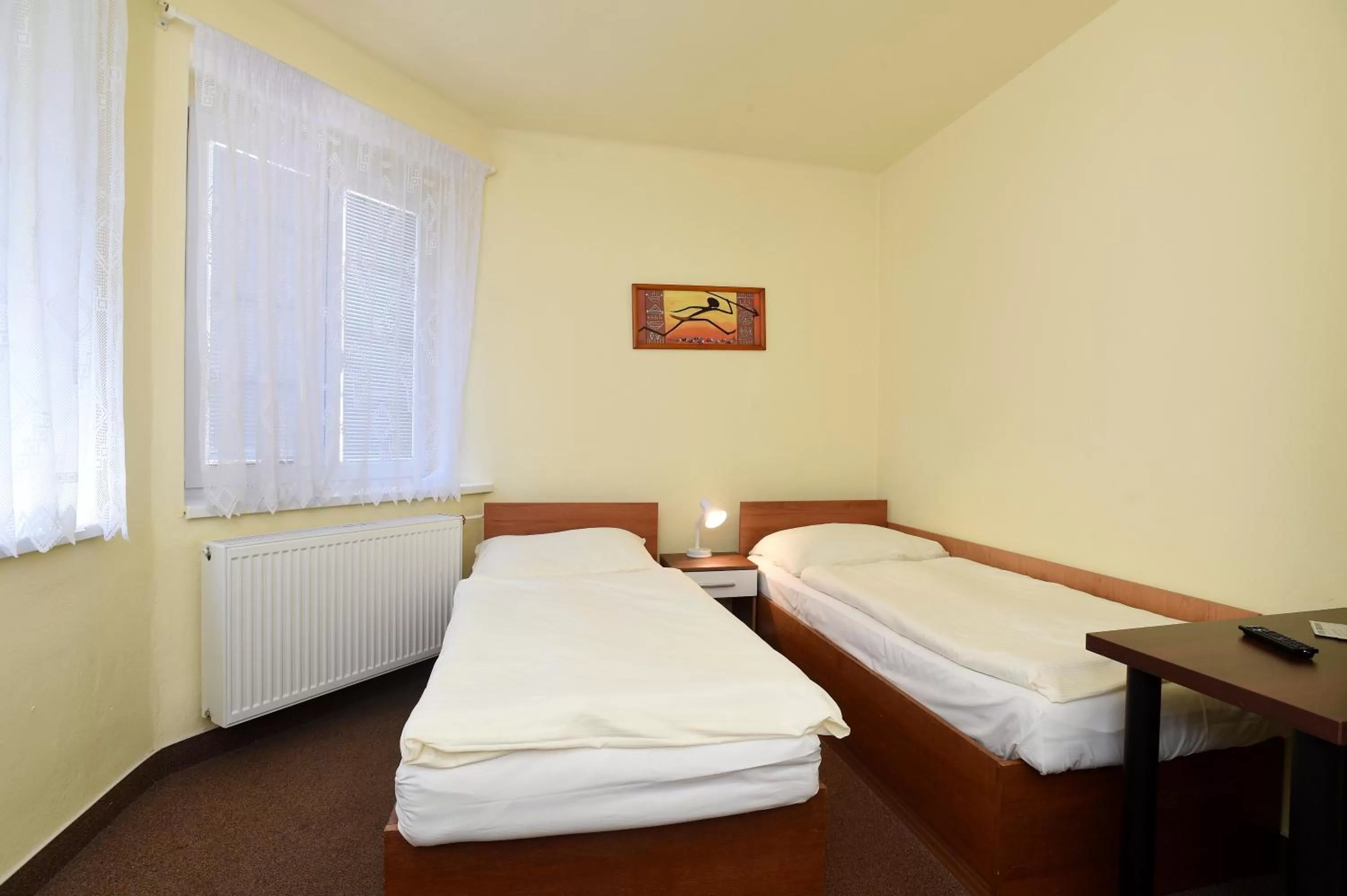 Bed in Hotel U Jezírka