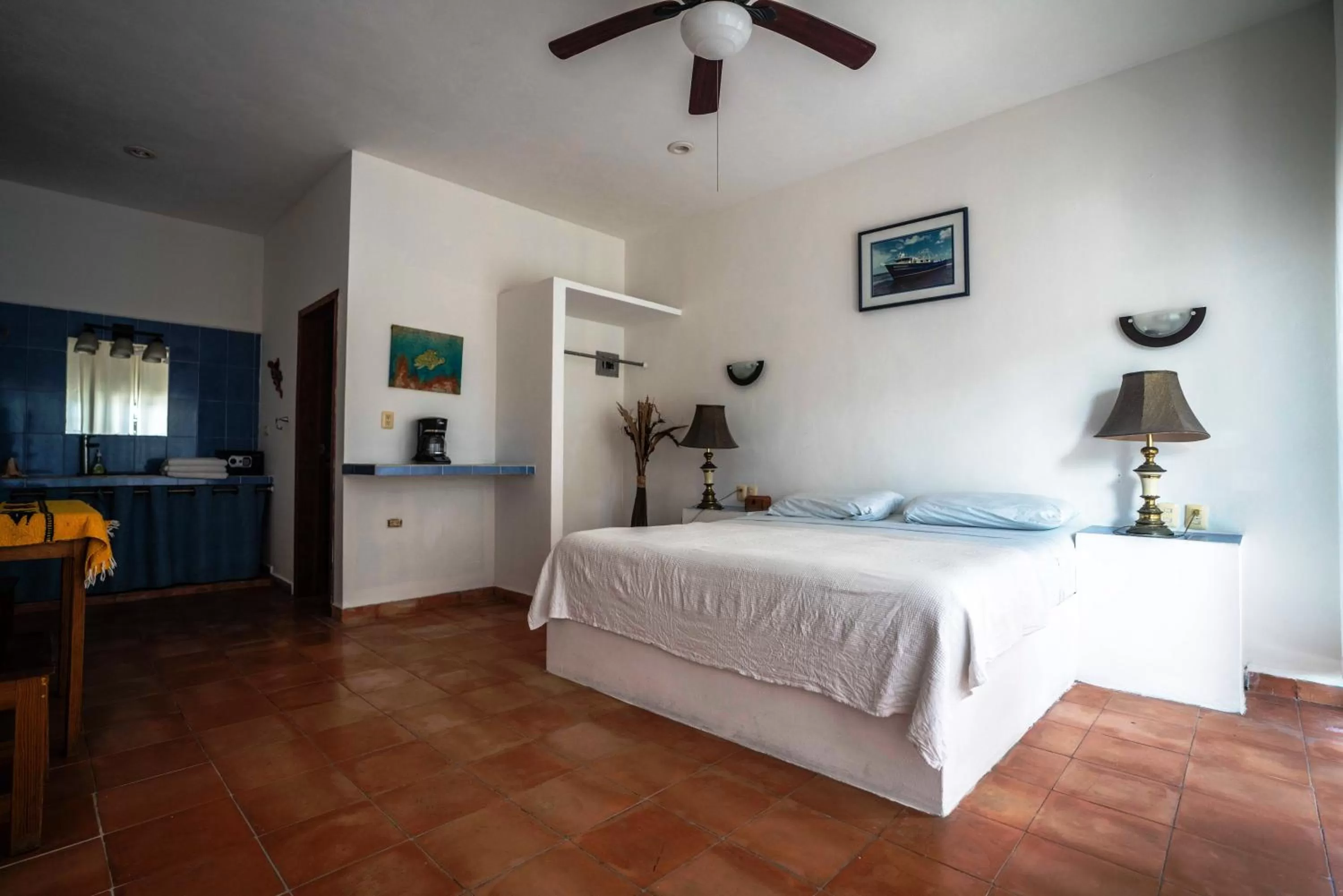 Bed in Hotel Boutique Skulls Landing