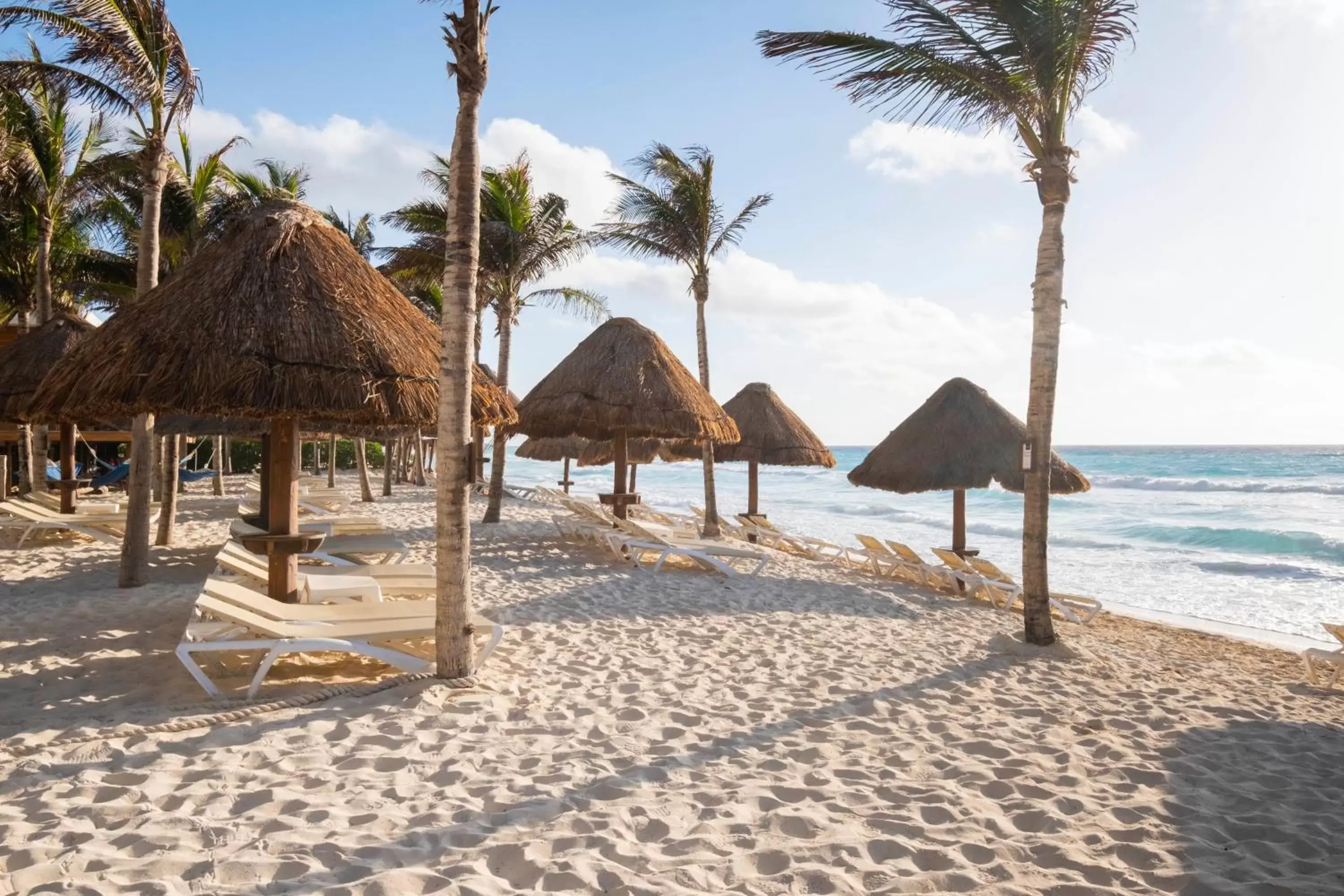 Beach in Hotel NYX Cancun