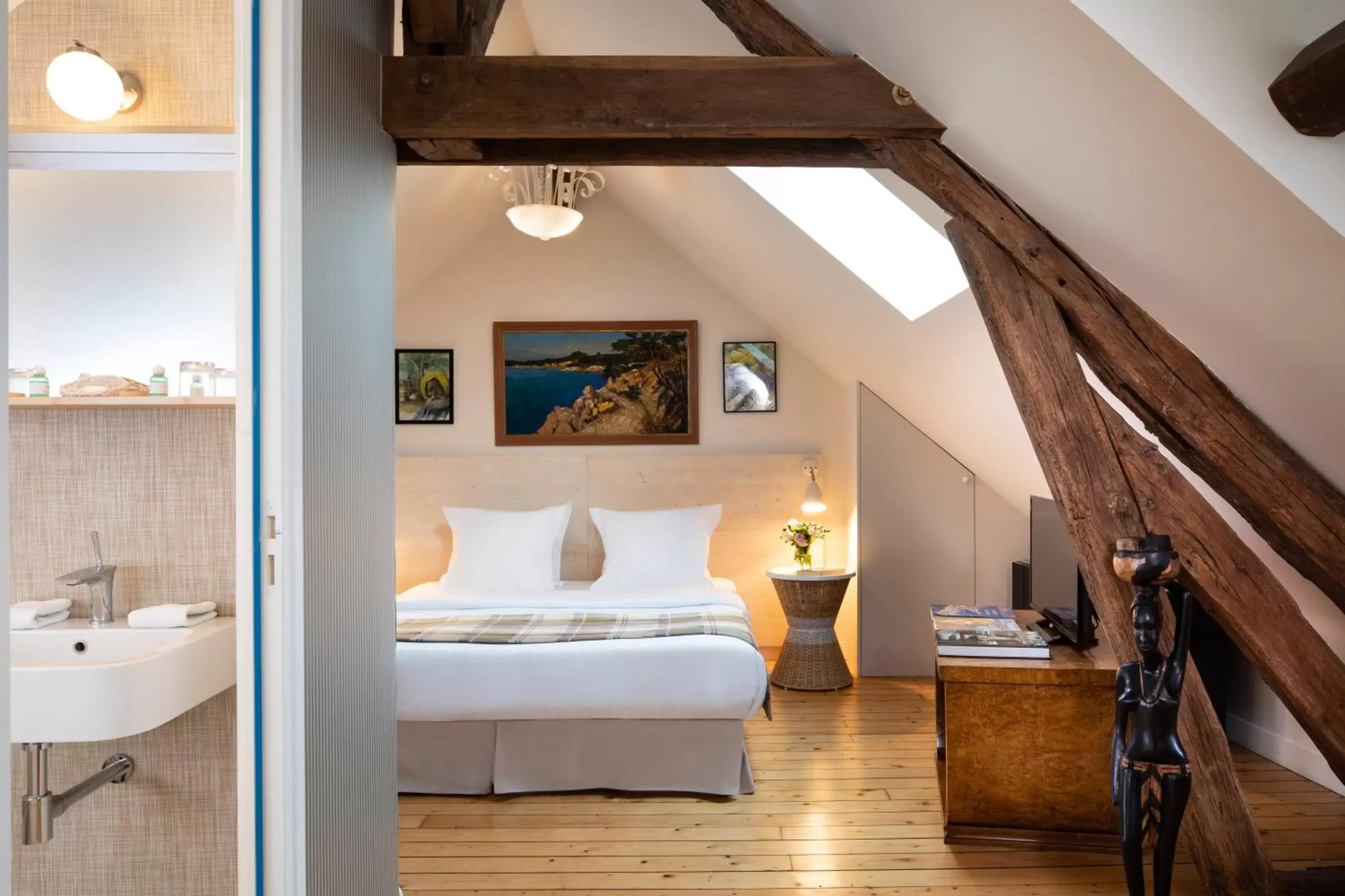 Bedroom, Bed in Le Clos de Villeroy