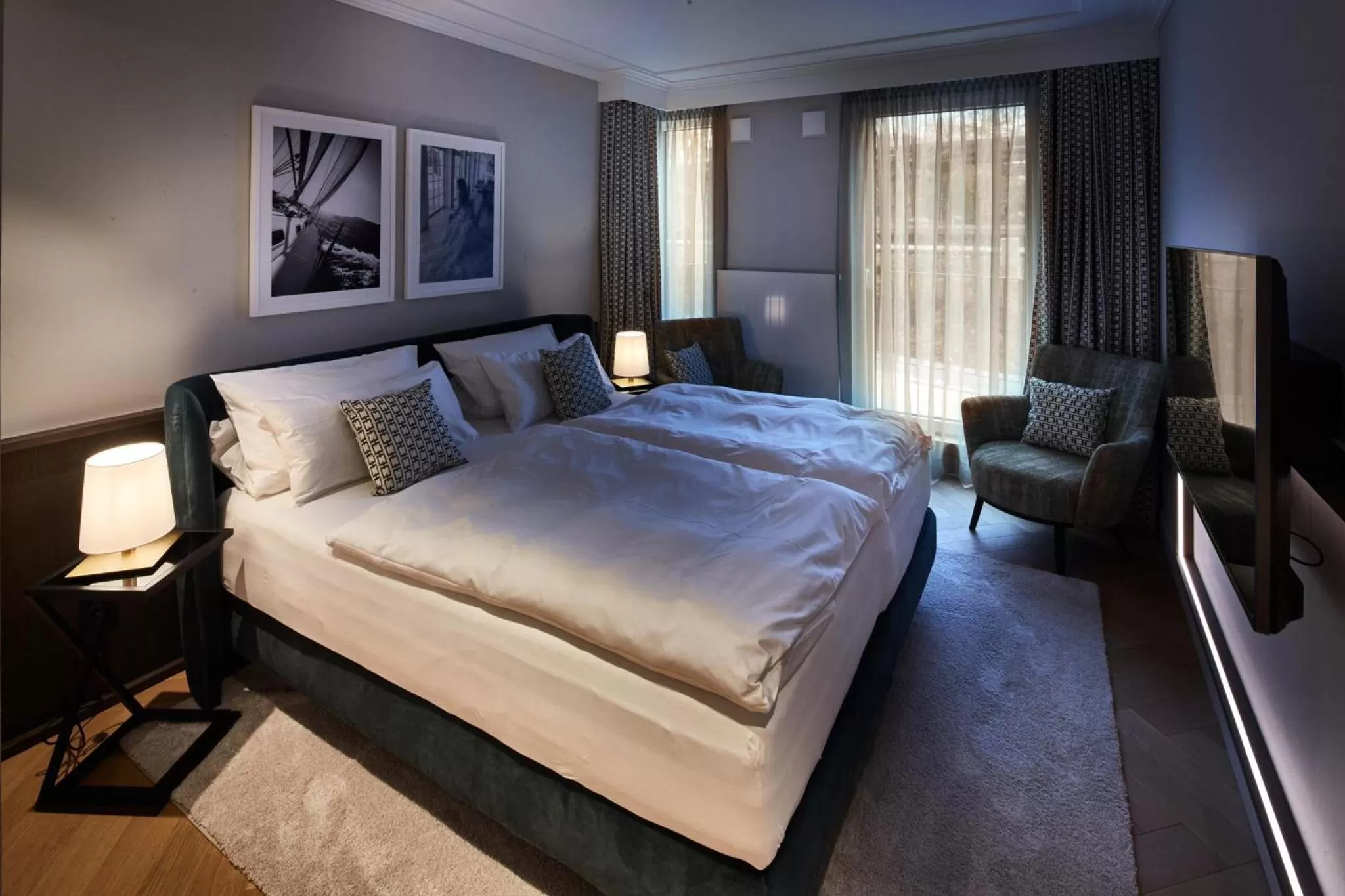 Bed in Clounys Hotel