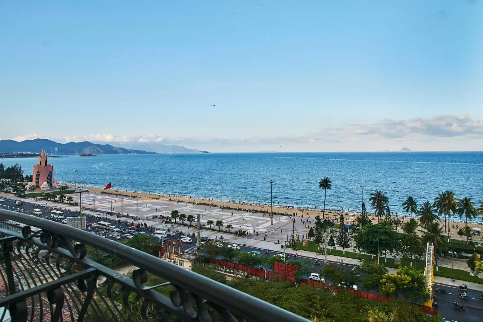 Balcony/Terrace, Sea View in Boss Hotel