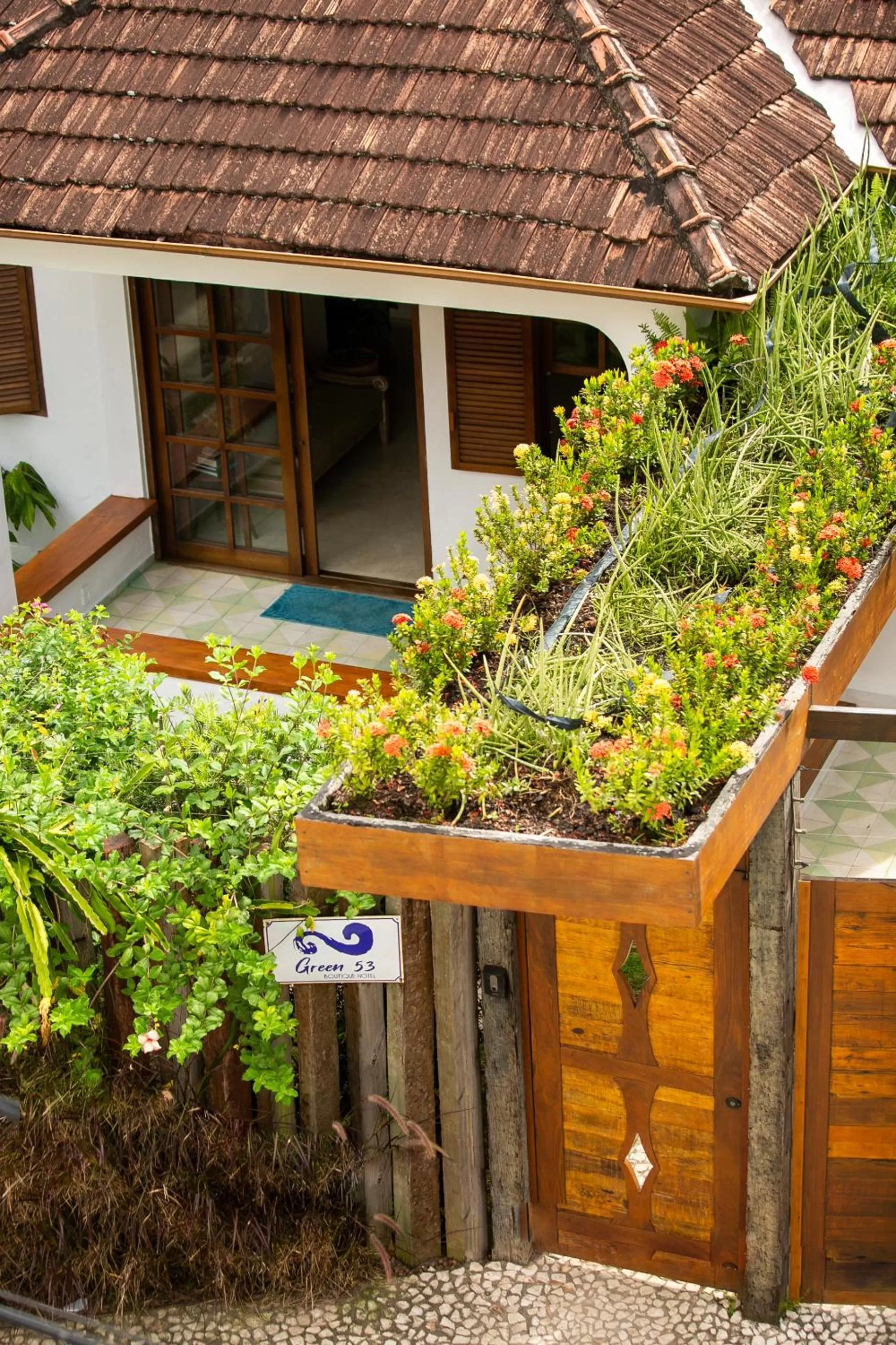 Facade/entrance in Green 53 Boutique Hotel