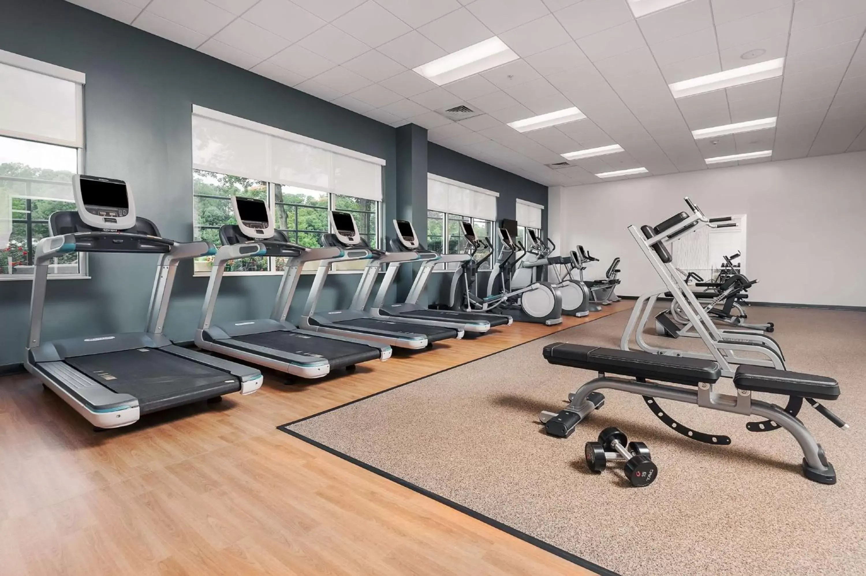 Fitness centre/facilities, Fitness Center/Facilities in Embassy Suites by Hilton Raleigh Crabtree