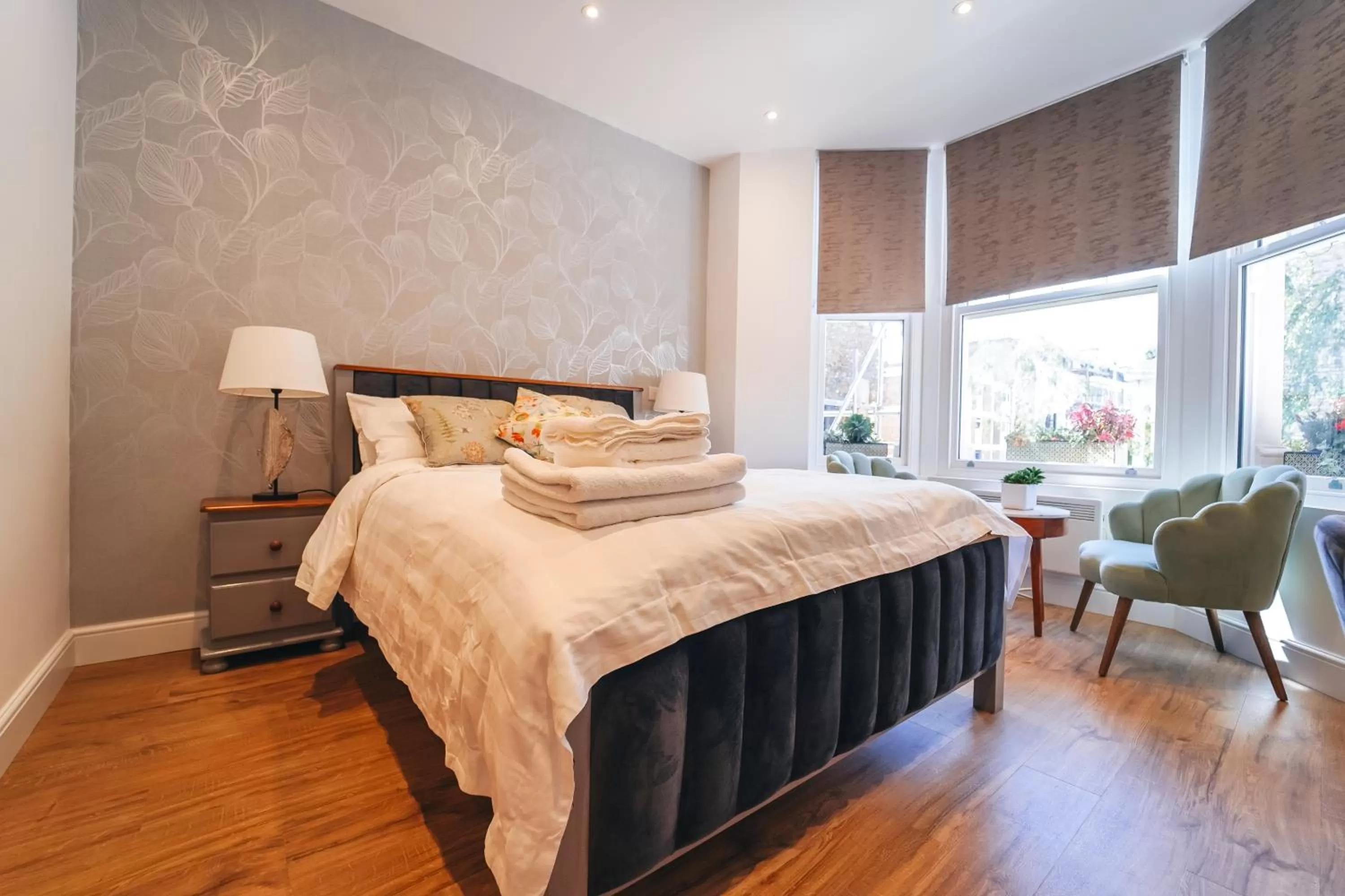 Bed in The Avonmore Olympia