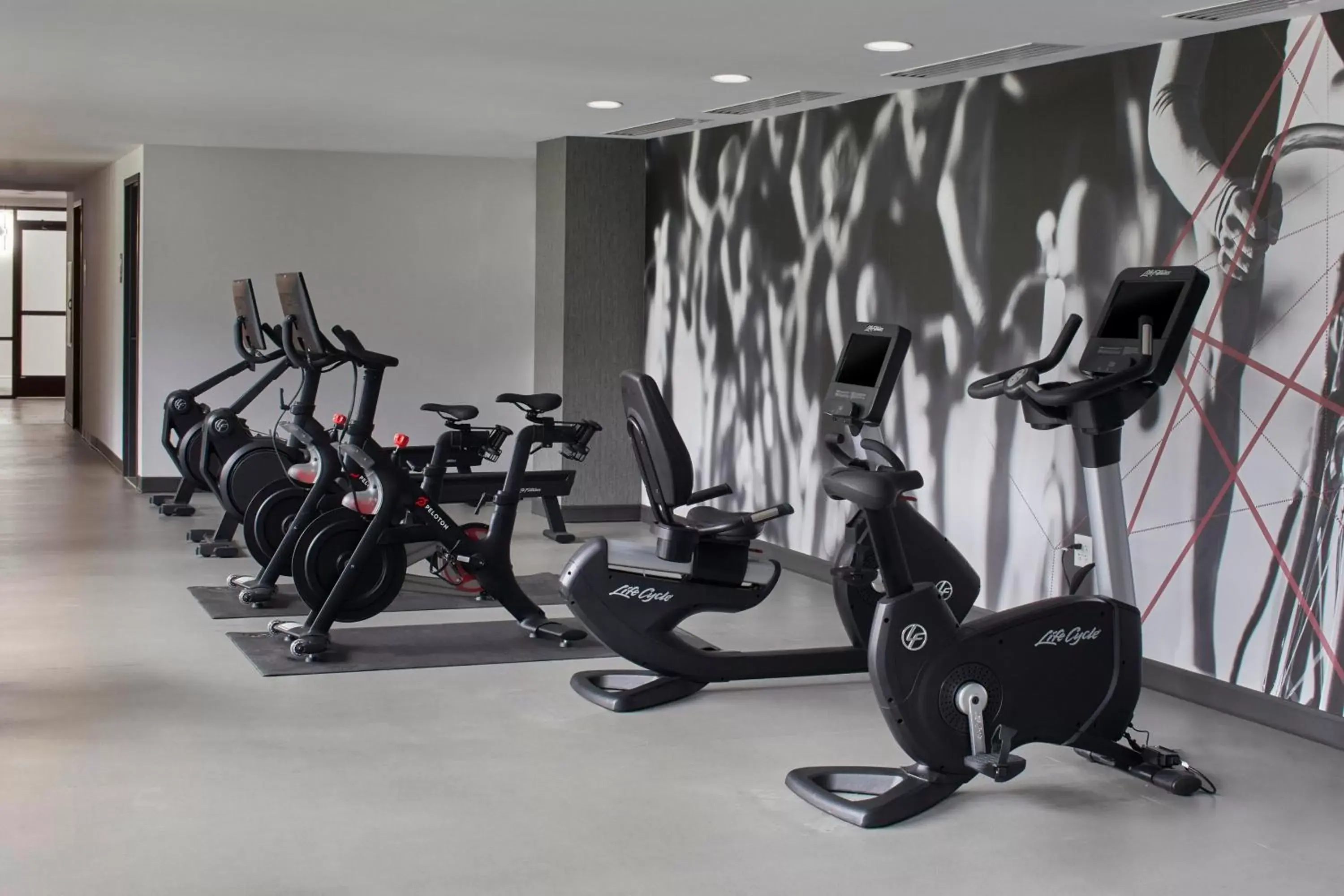 Fitness centre/facilities, Fitness Center/Facilities in Ann Arbor Marriott Ypsilanti at Eagle Crest