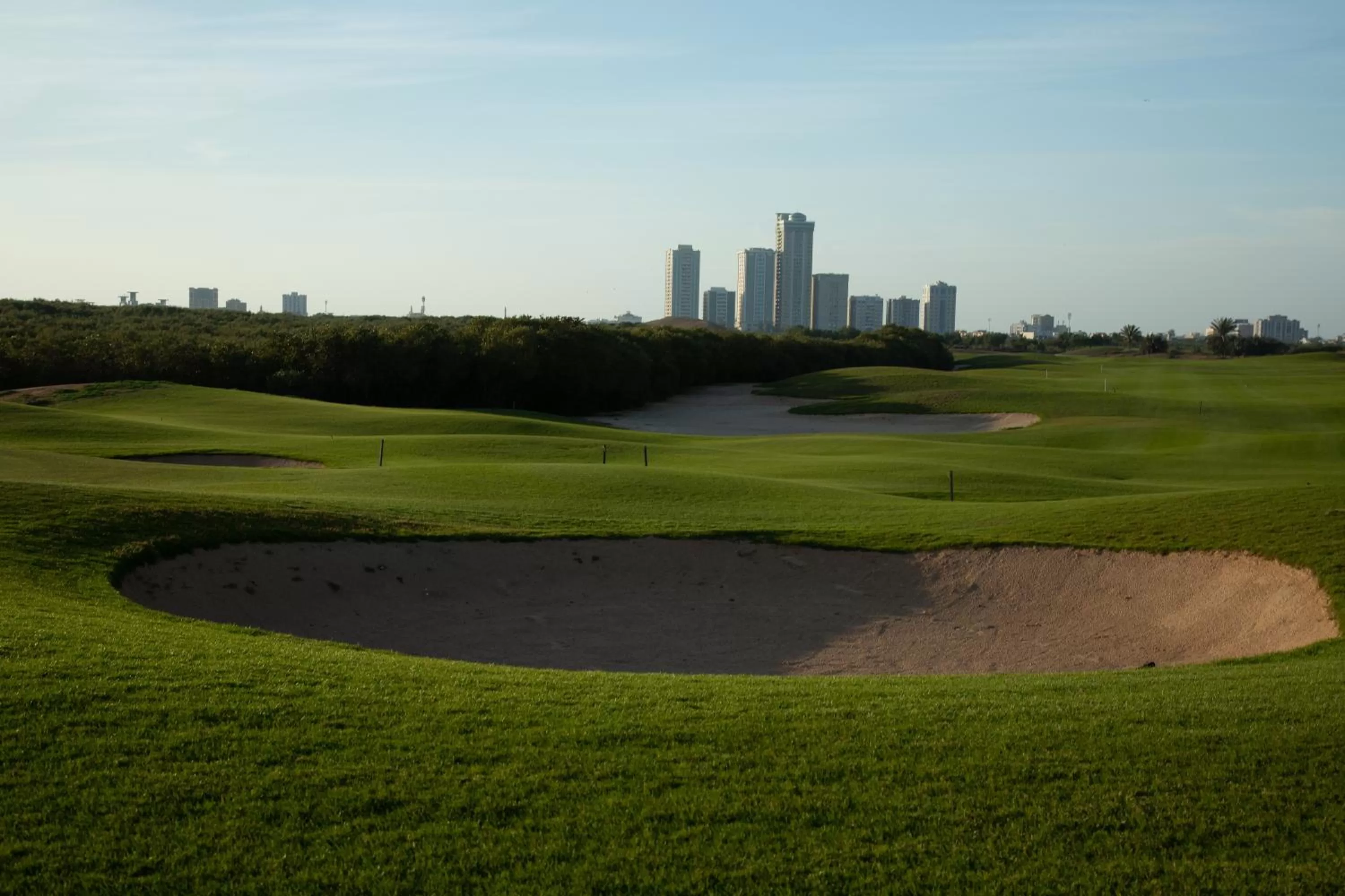 Golfcourse in Hilton Garden Inn Ras Al Khaimah