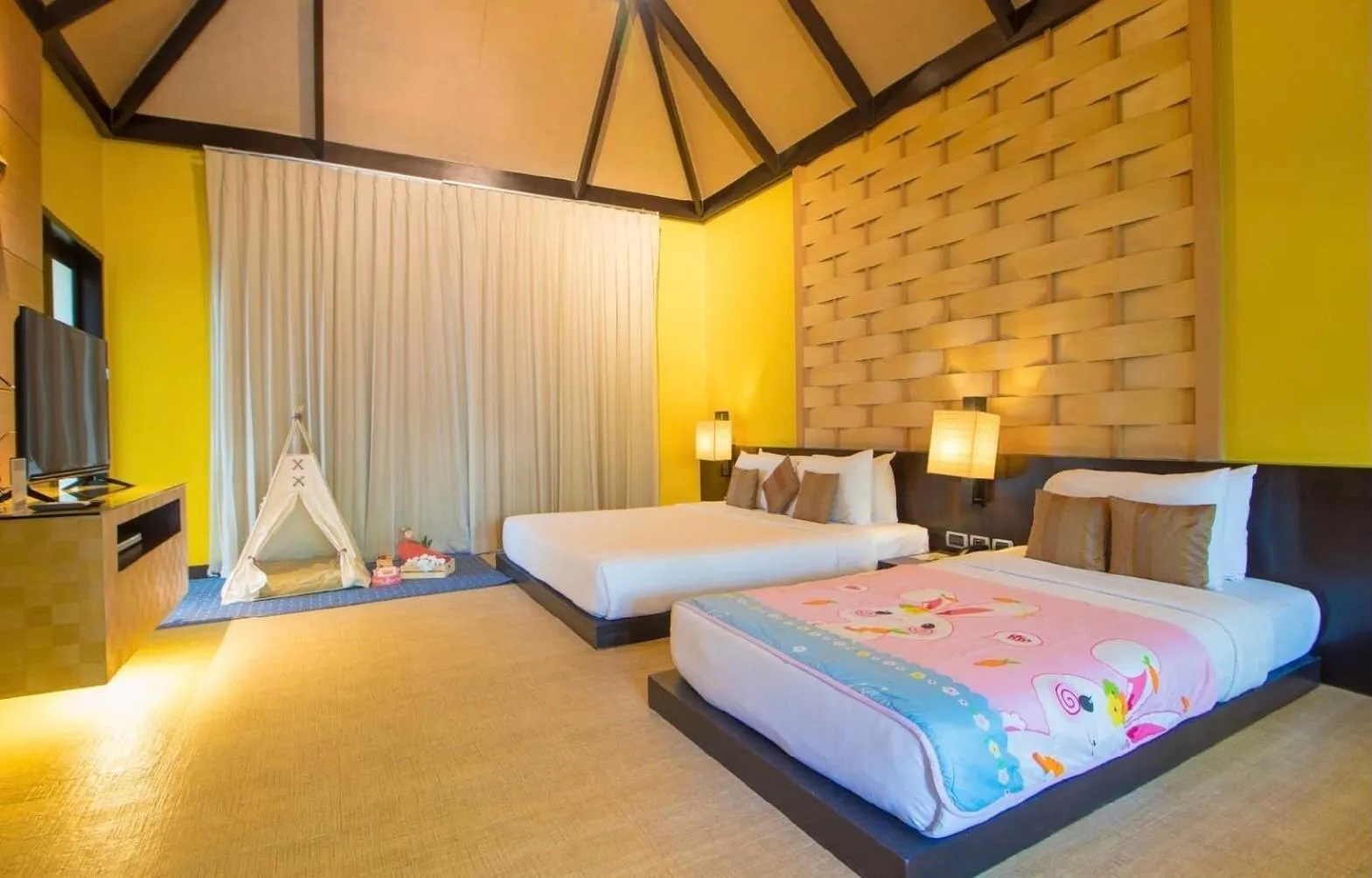 Pets, Bed in The Zign Hotel Premium Villa