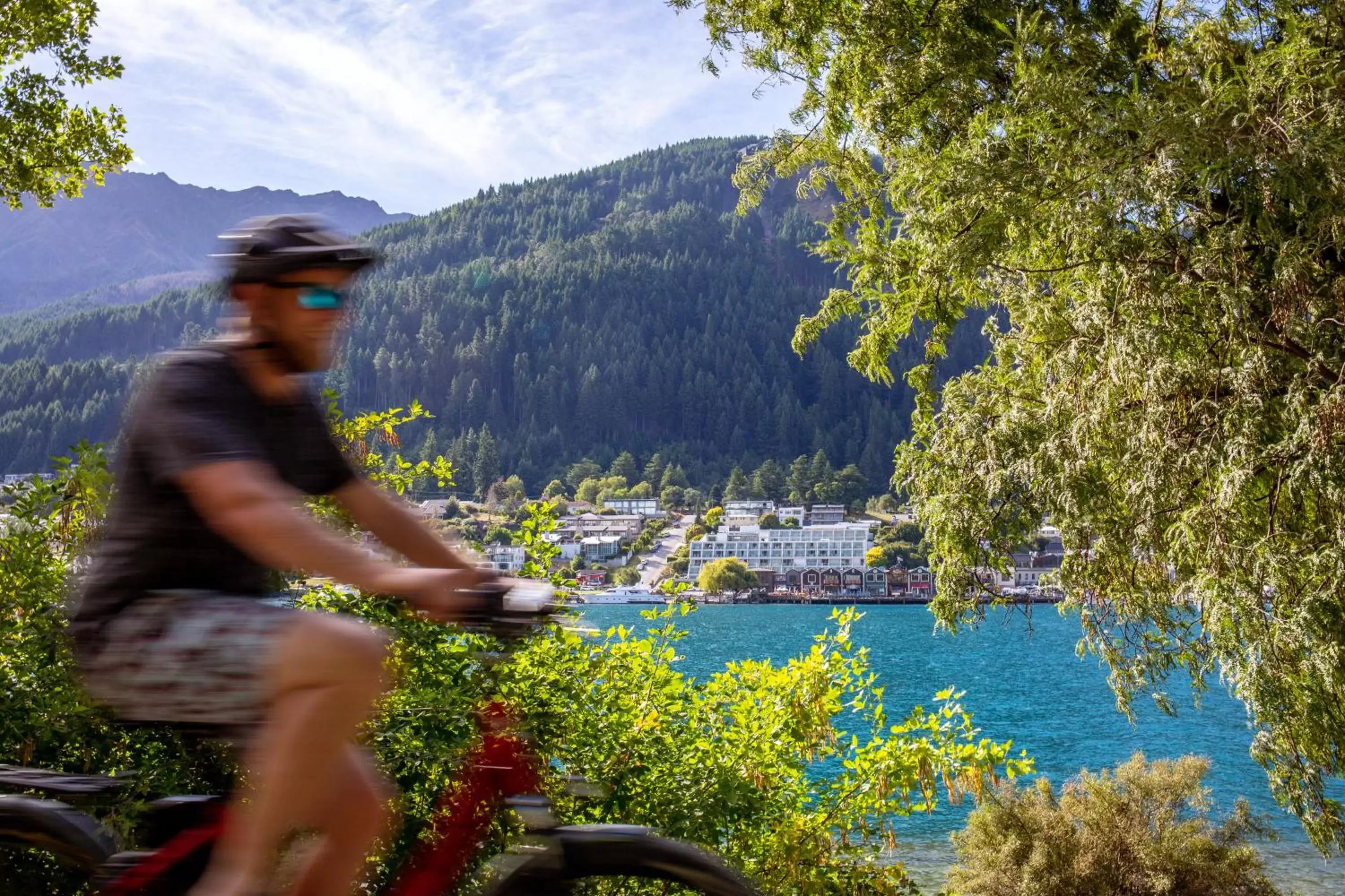 Cycling in Crowne Plaza Queenstown, an IHG Hotel