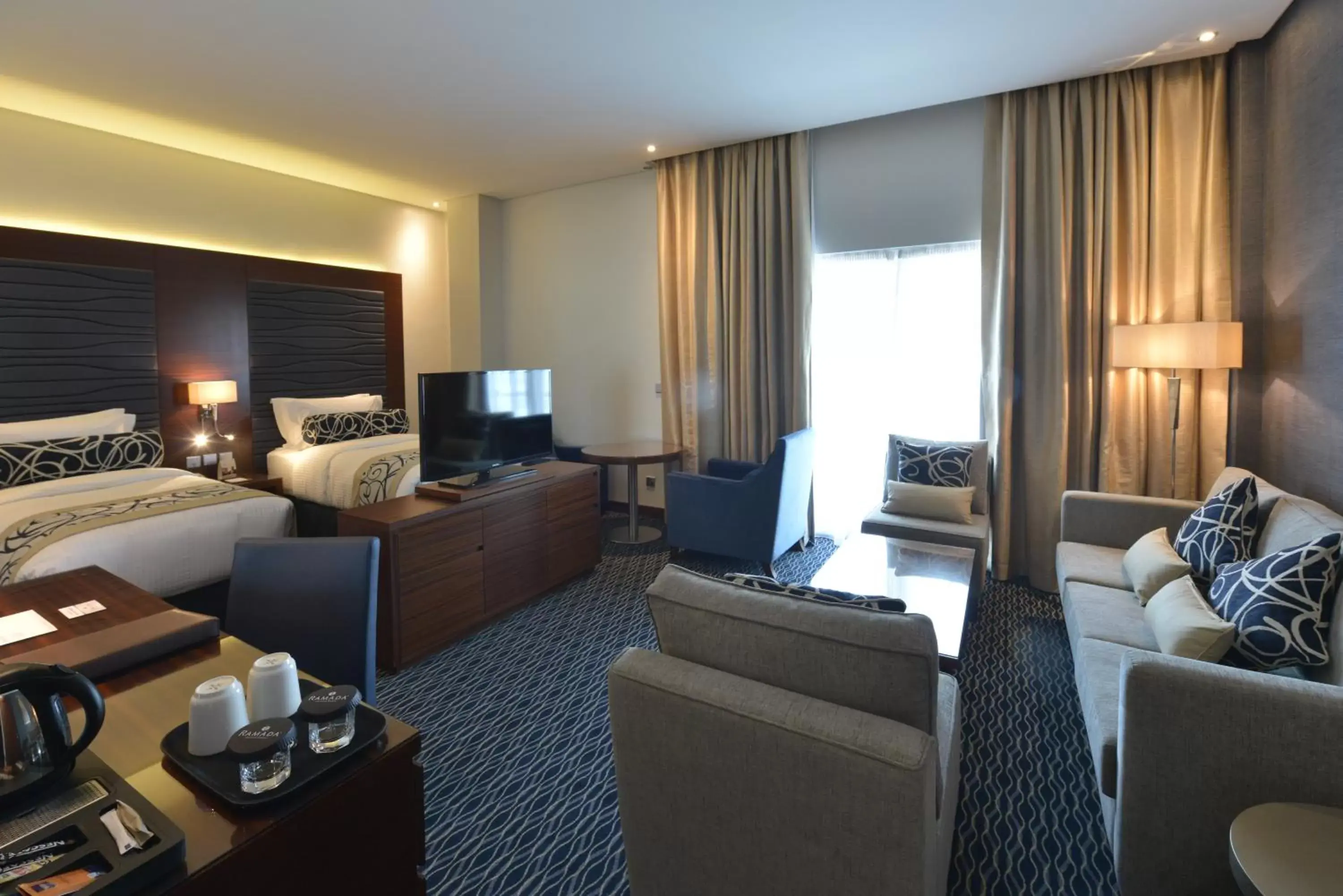 Business Twin Suite - Non Smoking in Ramada Resort by Wyndham Manama Seef Business Twin Suite - Non Smoking in Ramada Resort by Wyndham Manama Seef