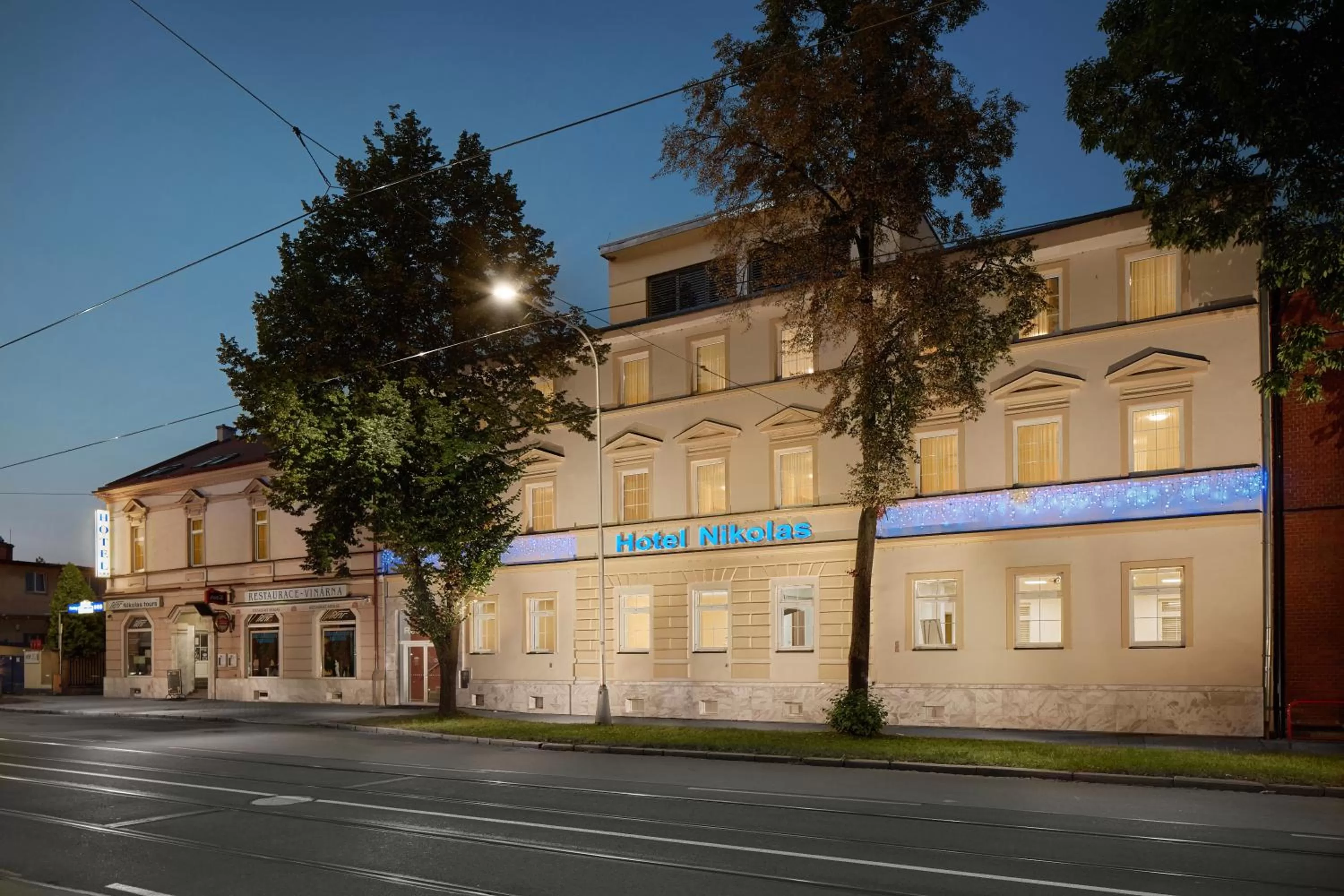 Property building in Hotel Nikolas