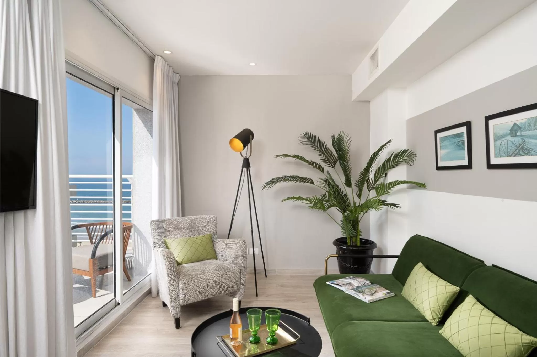 Living room in Savoy Sea Side Hotel