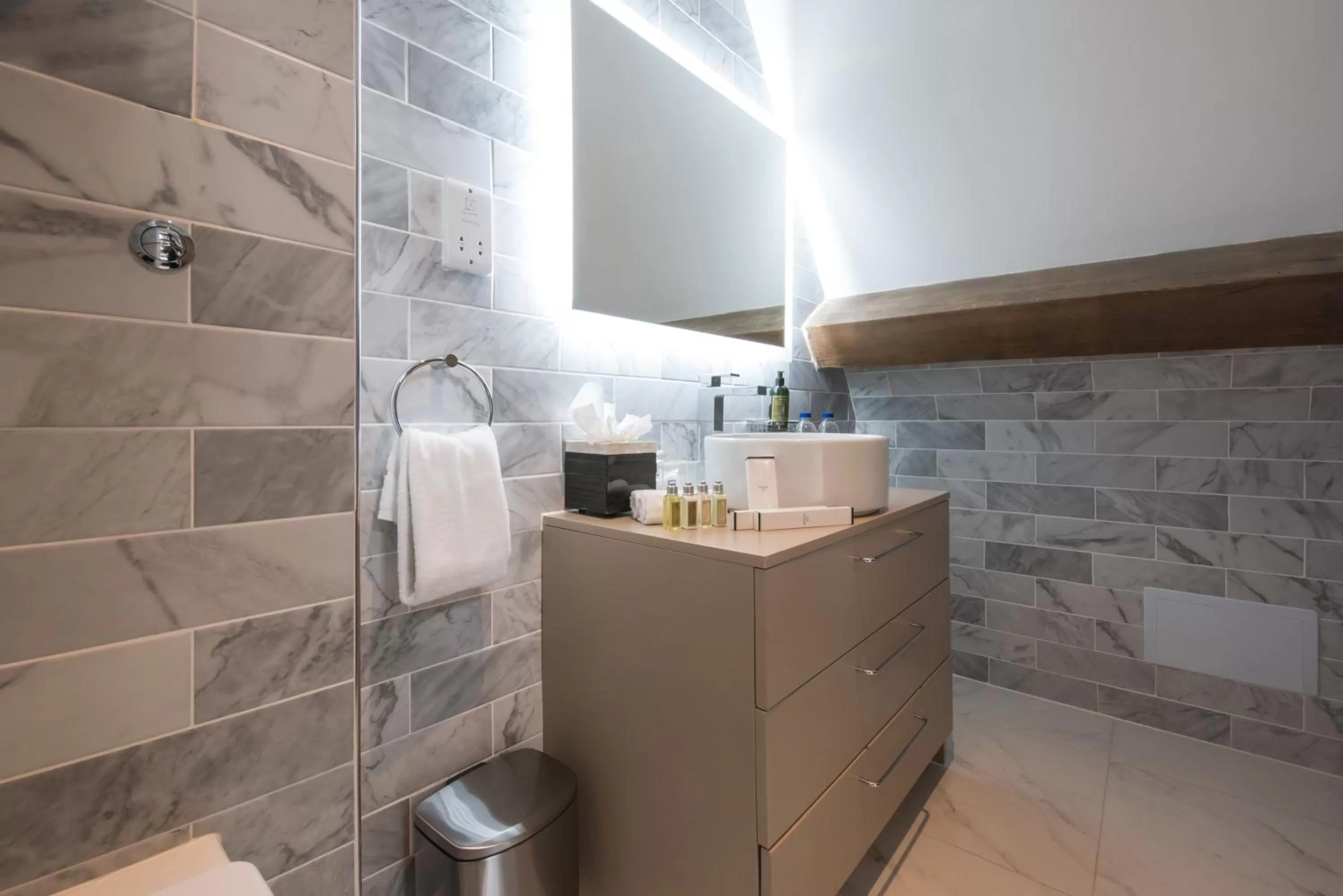 Shower in The Lansbury Heritage Hotel By Sunday - Canary Wharf London