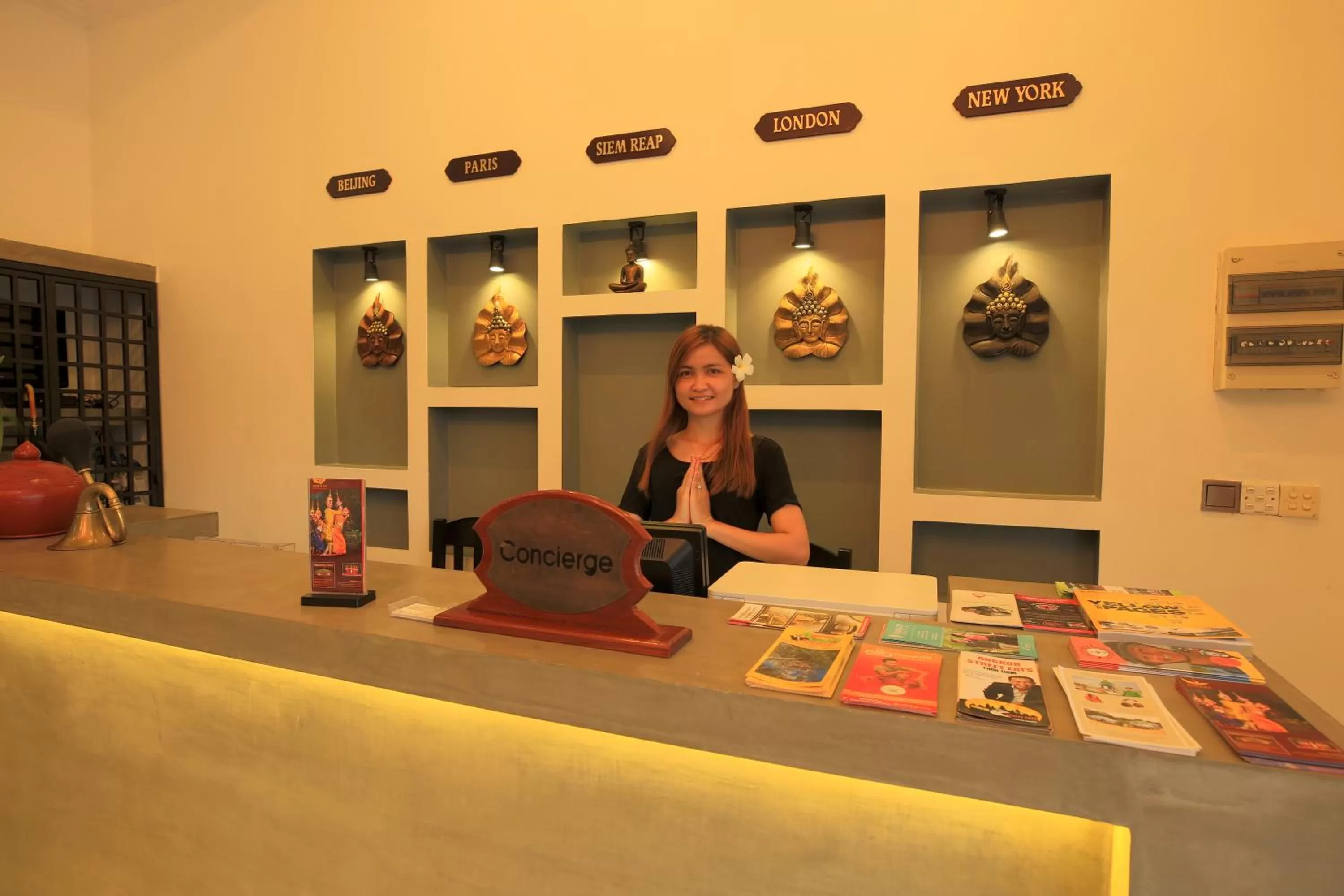 Property building, Lobby/Reception in Sakun Angkor Boutique