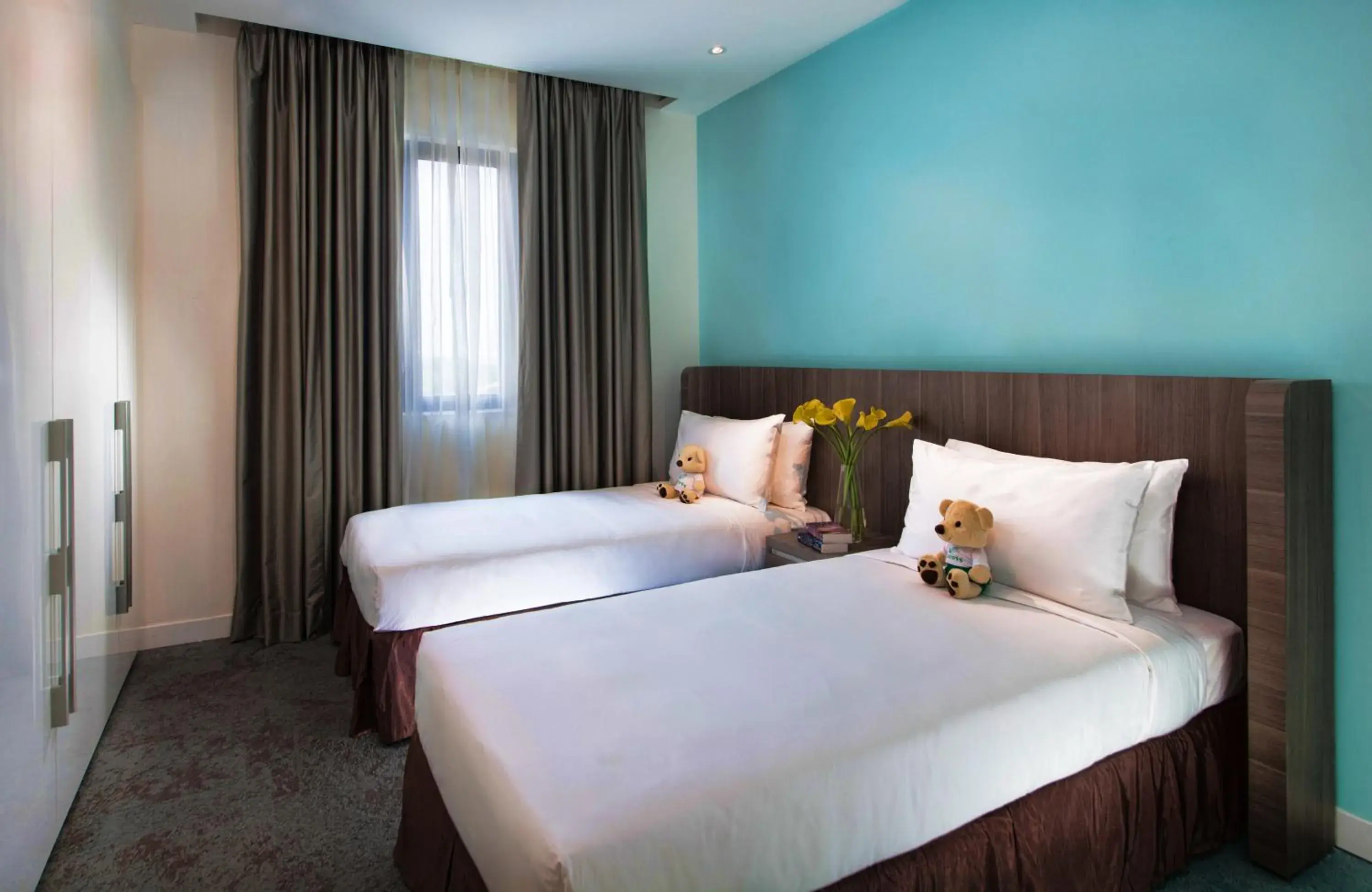 Bed in Citadines DPulze Cyberjaya Bed in Citadines DPulze Cyberjaya