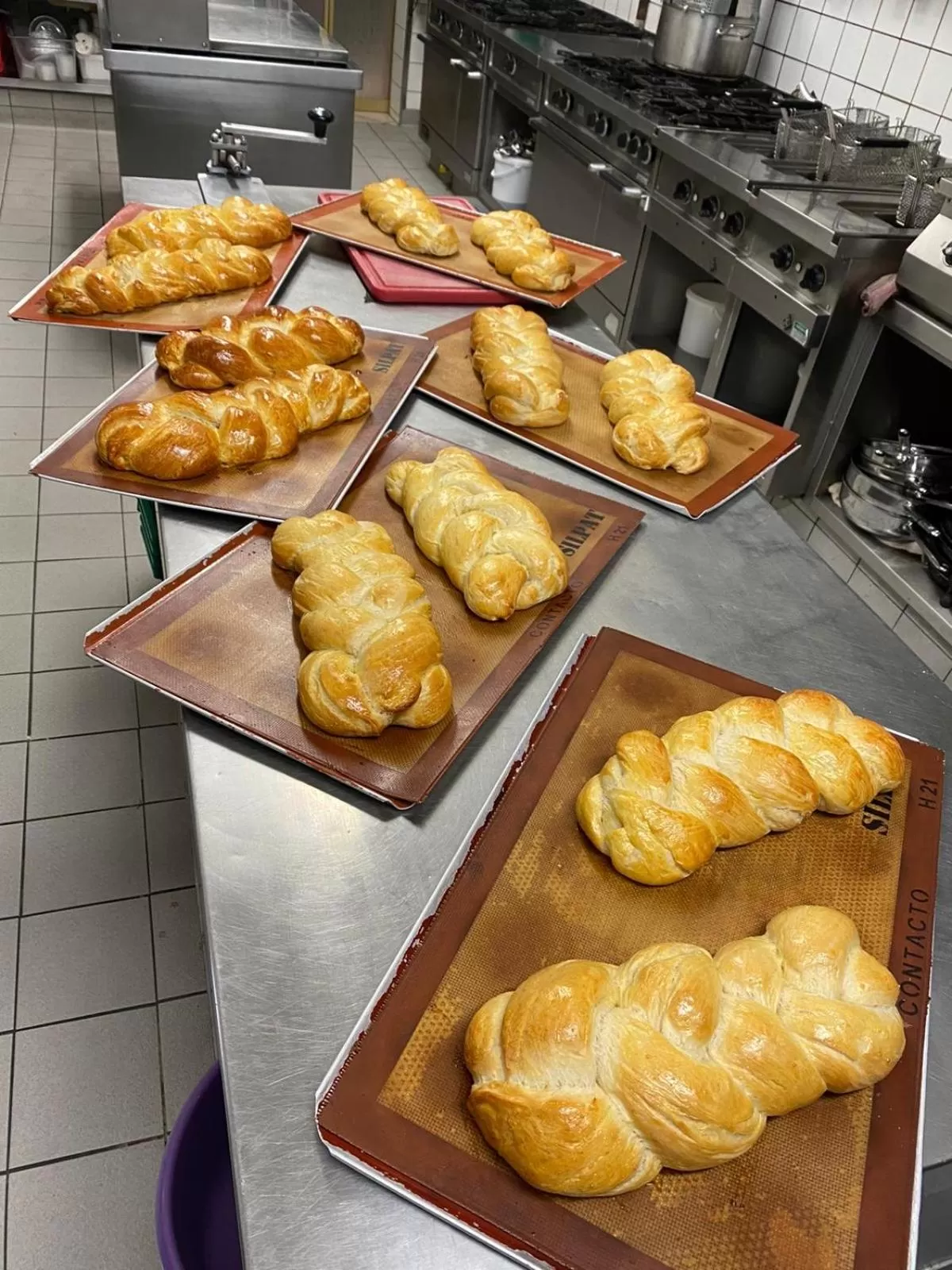 Buffet breakfast in Hotel Restaurant Schiff