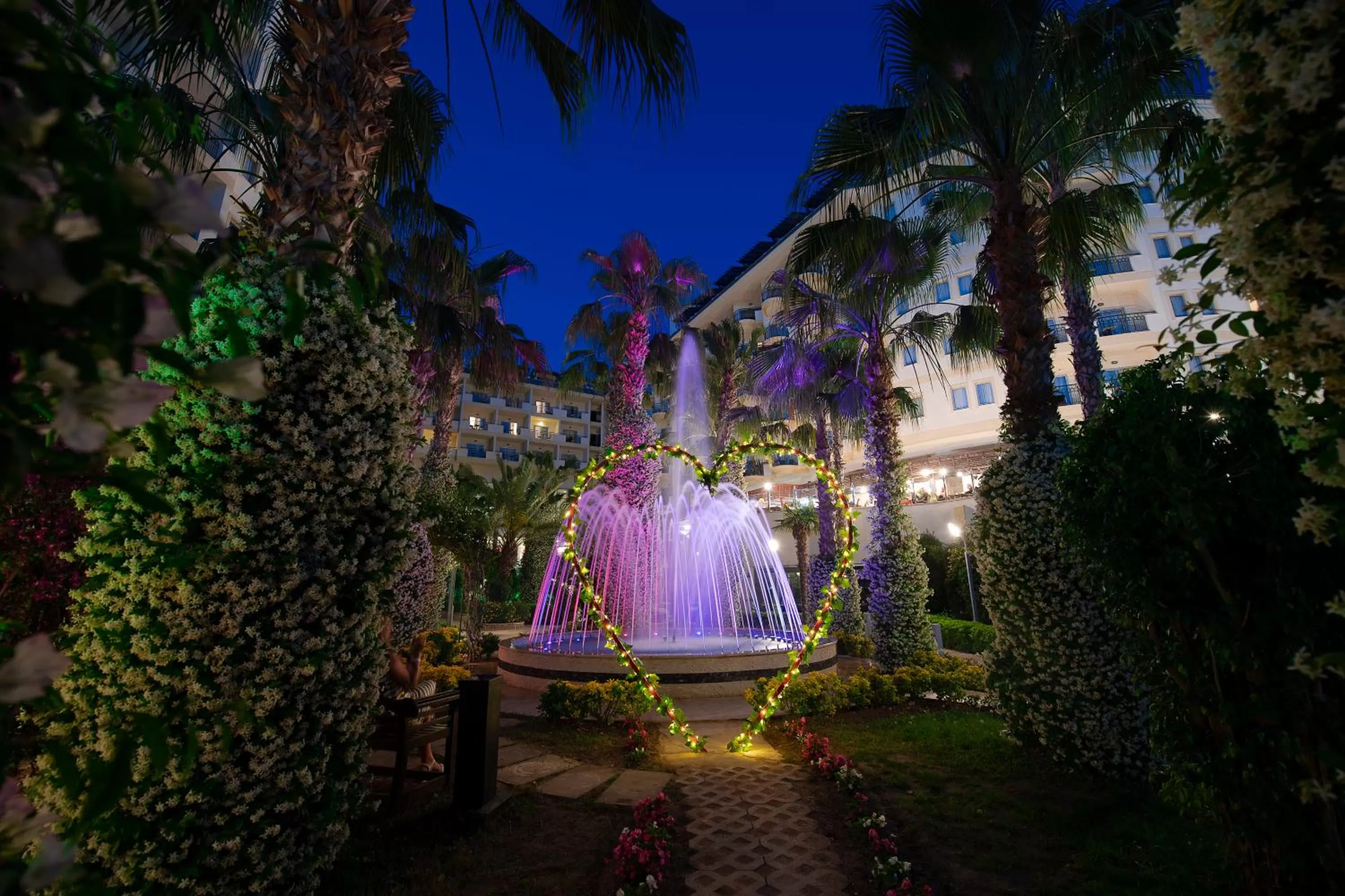 Garden in Mukarnas Spa & Resort Hotel