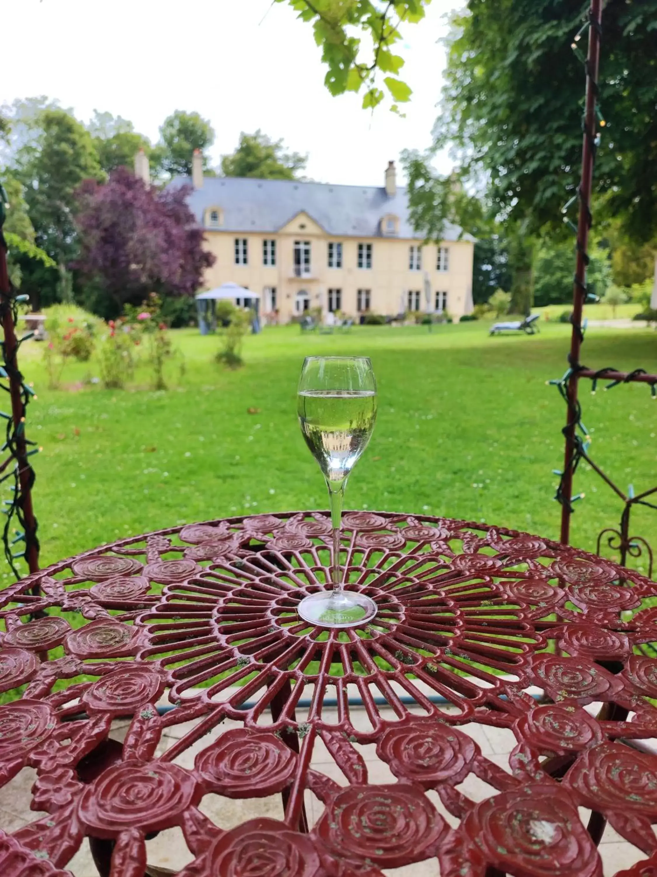 Garden in Château de Bellefontaine