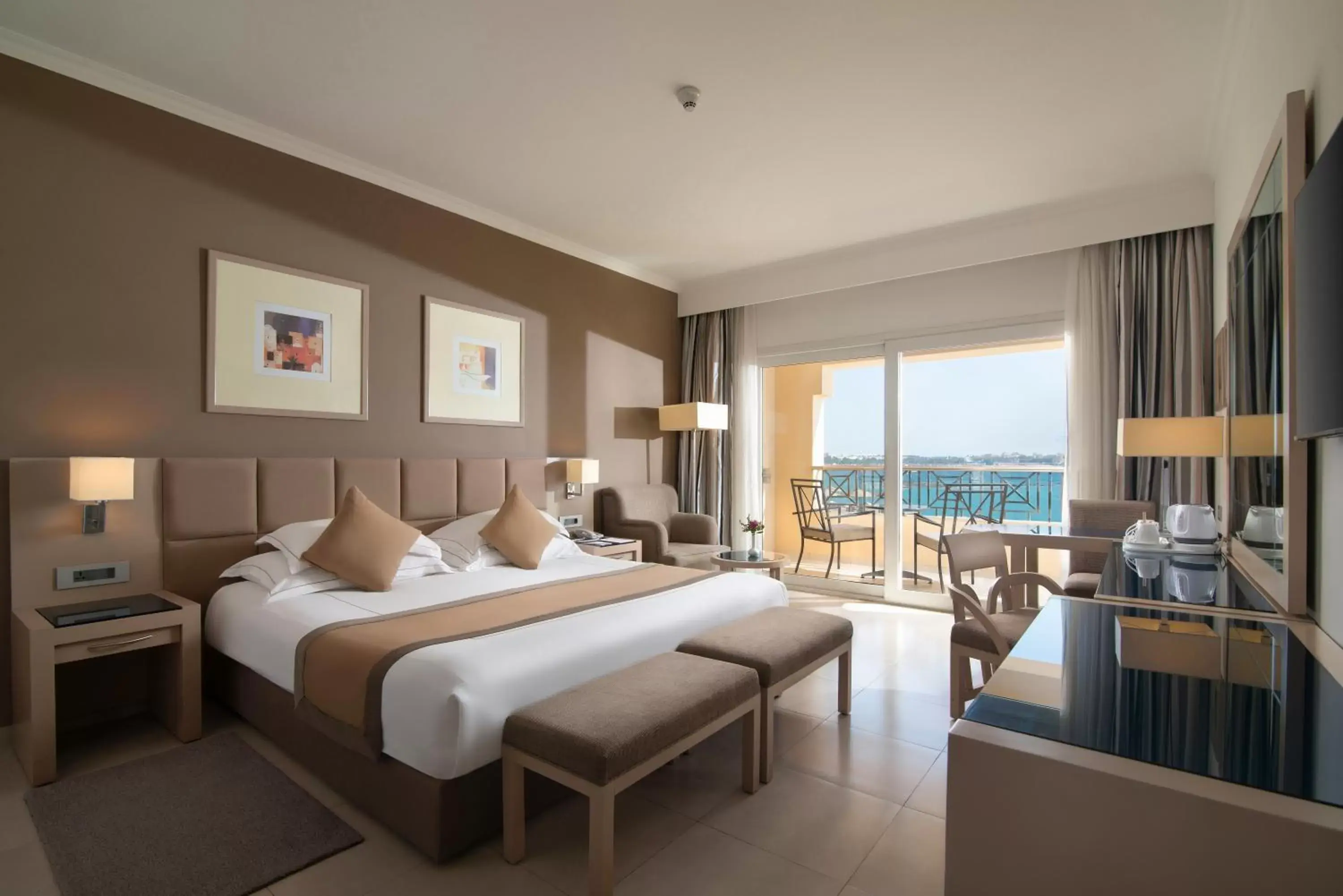 Premium Deluxe Beach Front Room - single occupancy in Cleopatra Luxury Resort Makadi Bay