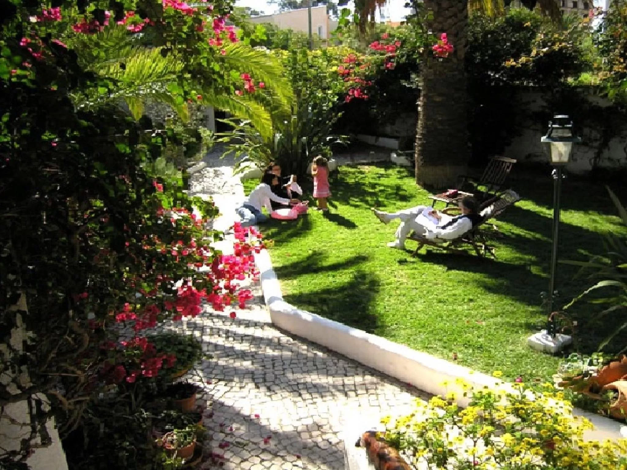 Garden in Uma Casa a Beira Sol