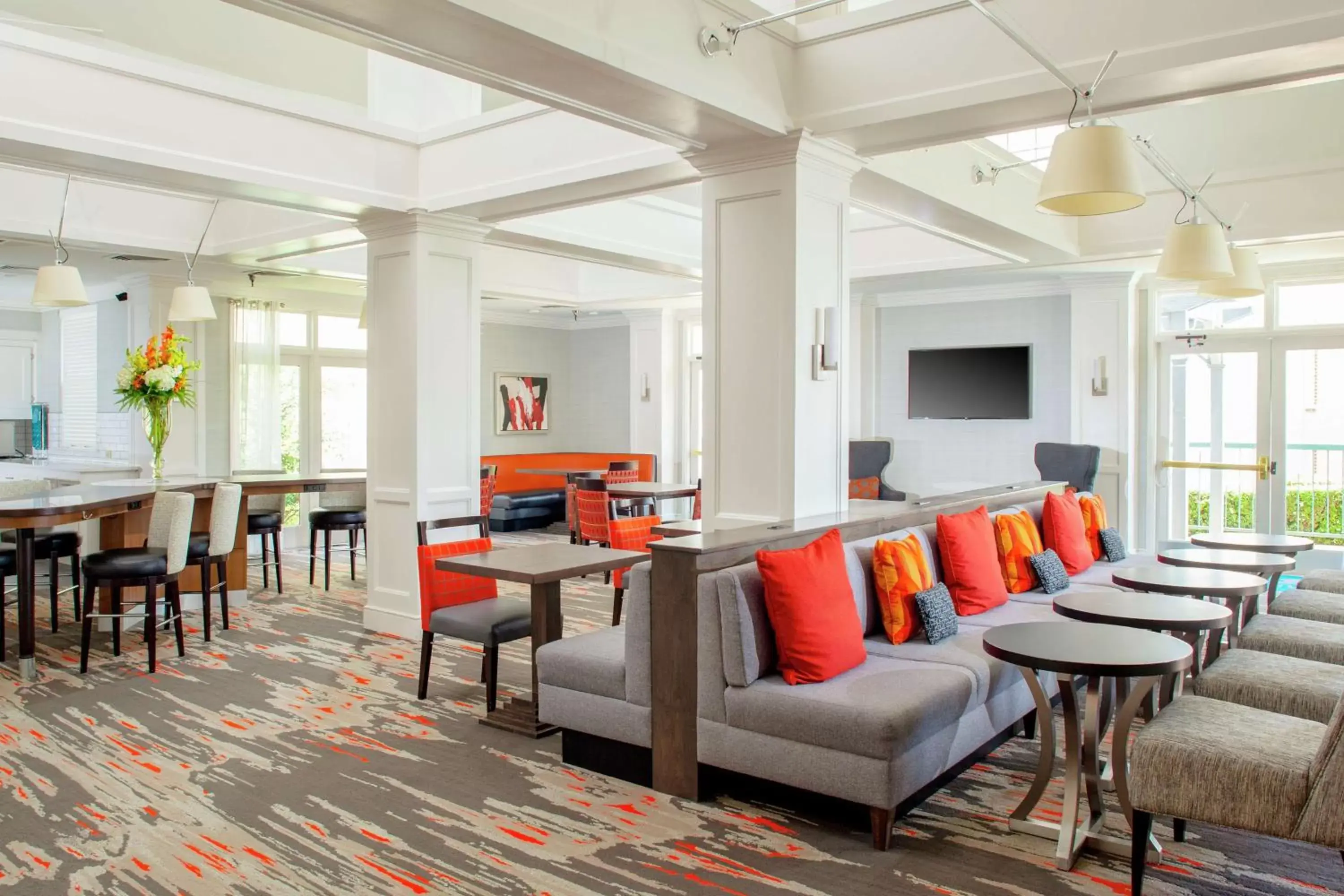 Lobby or reception, Restaurant/Places to Eat in Homewood Suites by Hilton Dallas-Irving-Las Colinas