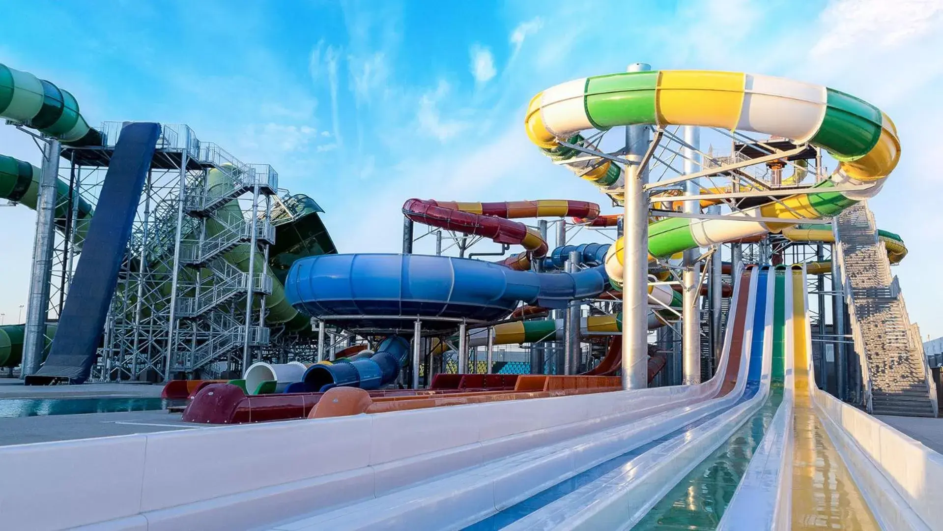 Swimming pool, Water Park in Rixos Water World Aktau